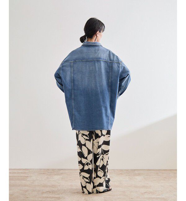 ROPE「【Healthy denim(ヘルシーデニム）】Almond/イージーケア」|シャツ・ブラウス|