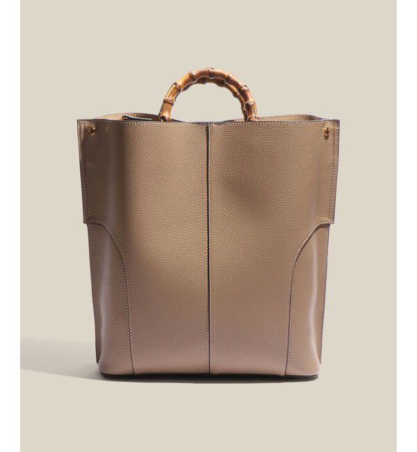 ROPE「【E'POR】BAMBOO BAG Large/A4対応・通勤・26SS」|トートバッグ|