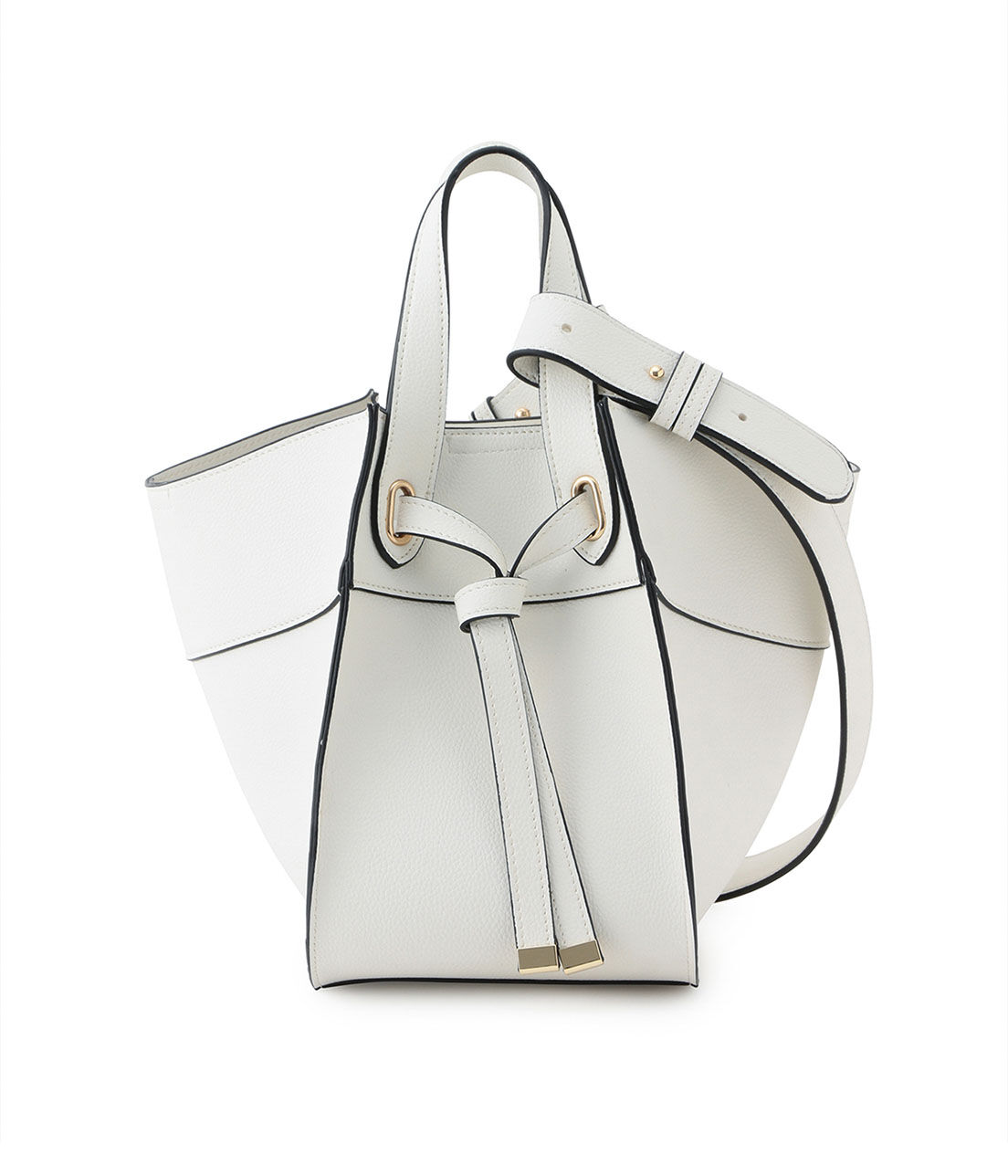 VIS「【新色追加】【マルチWAY】フロントタイバッグ」|ショルダー・メッセンジャー|ホワイト(10)