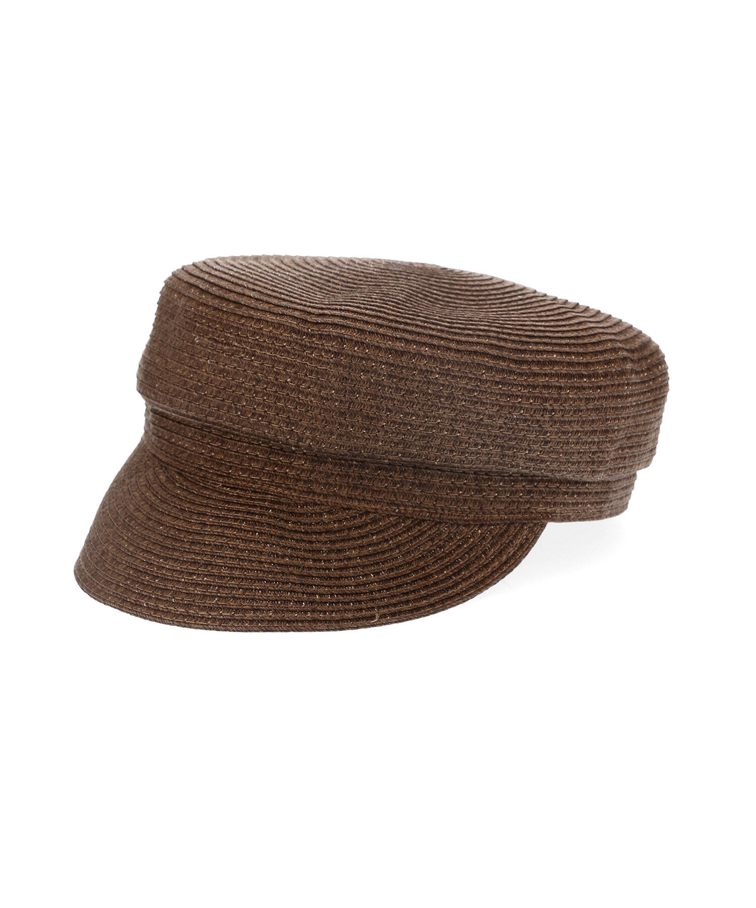 VIS「【UVカット+抗菌防臭】【ウォッシャブル】ペーパー風キャスケット」|キャップ・キャスケット|