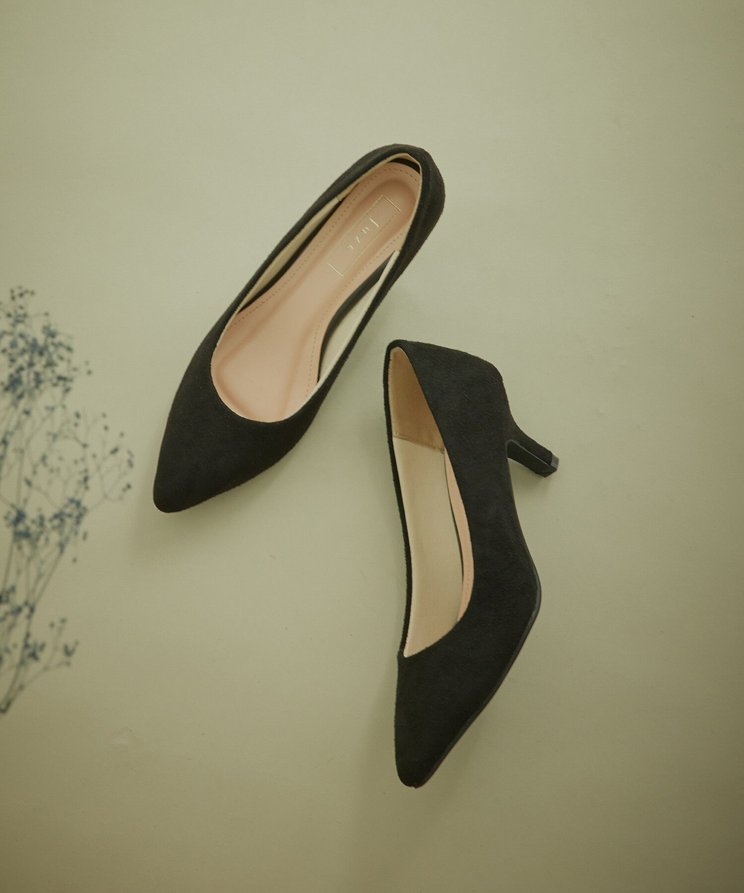 Juze「【抗菌・防臭】【WEB限定6cmヒール】5cmヒールパンプス」|パンプス|ブラック系(02)