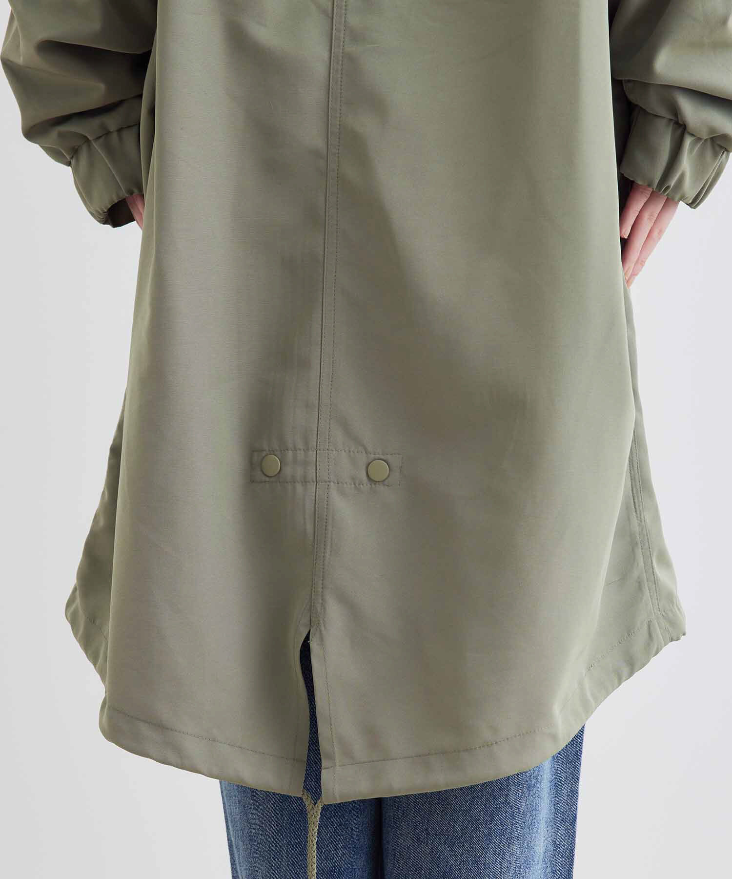 vis-a-vis「オーバーサイズミドル丈モッズコート」|アウトドア|