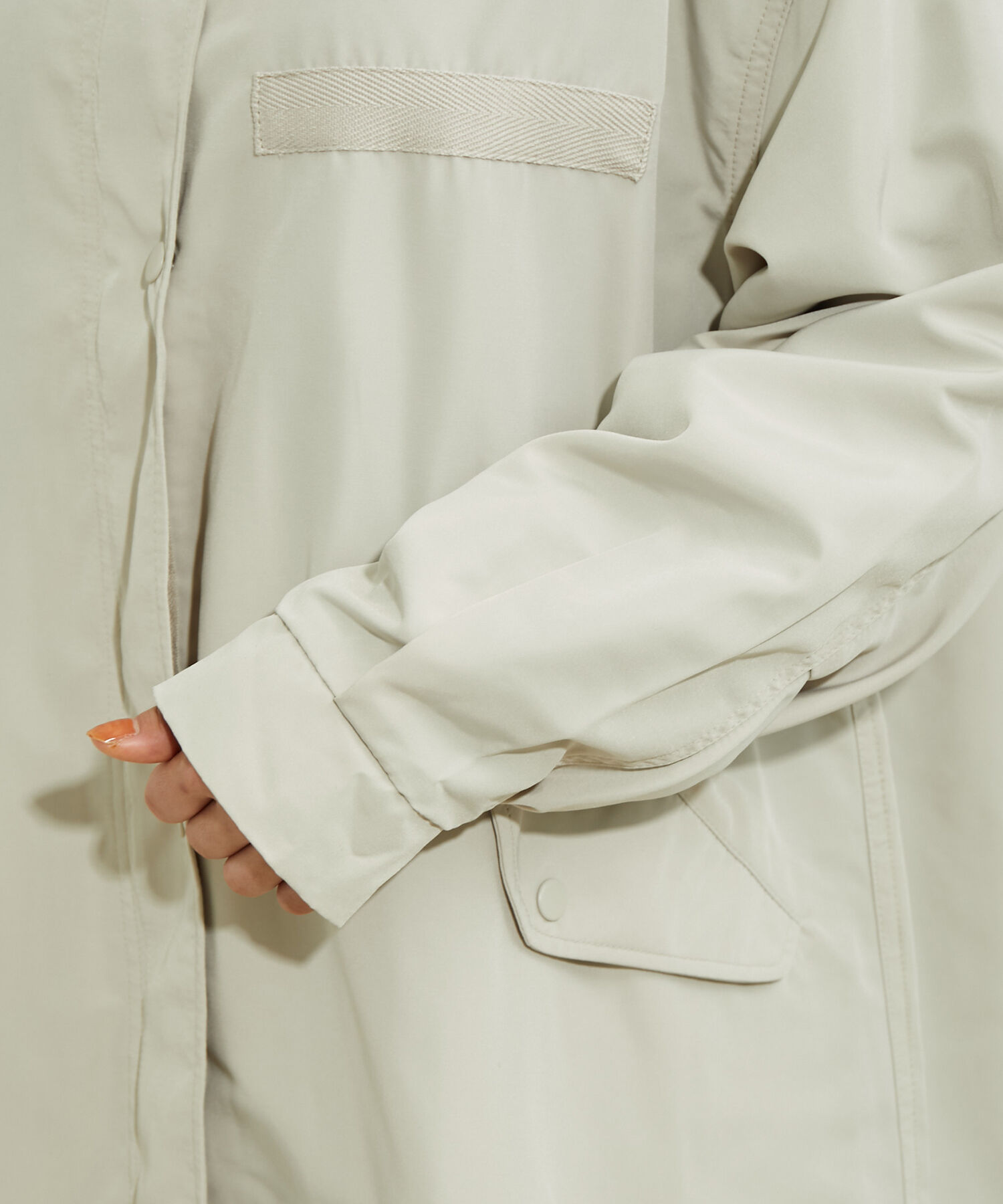 vis-a-vis「オーバーサイズミドル丈モッズコート」|アウトドア|