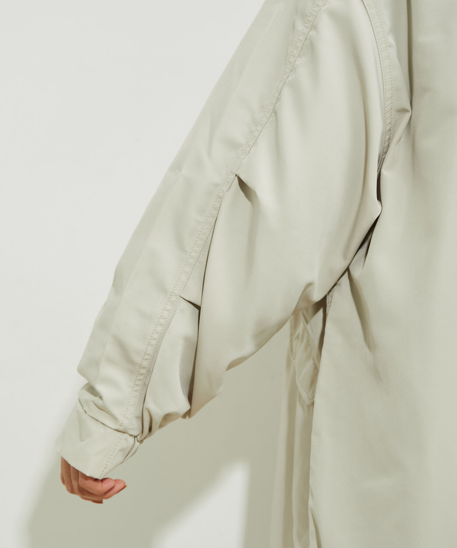 vis-a-vis「オーバーサイズミドル丈モッズコート」|アウトドア|