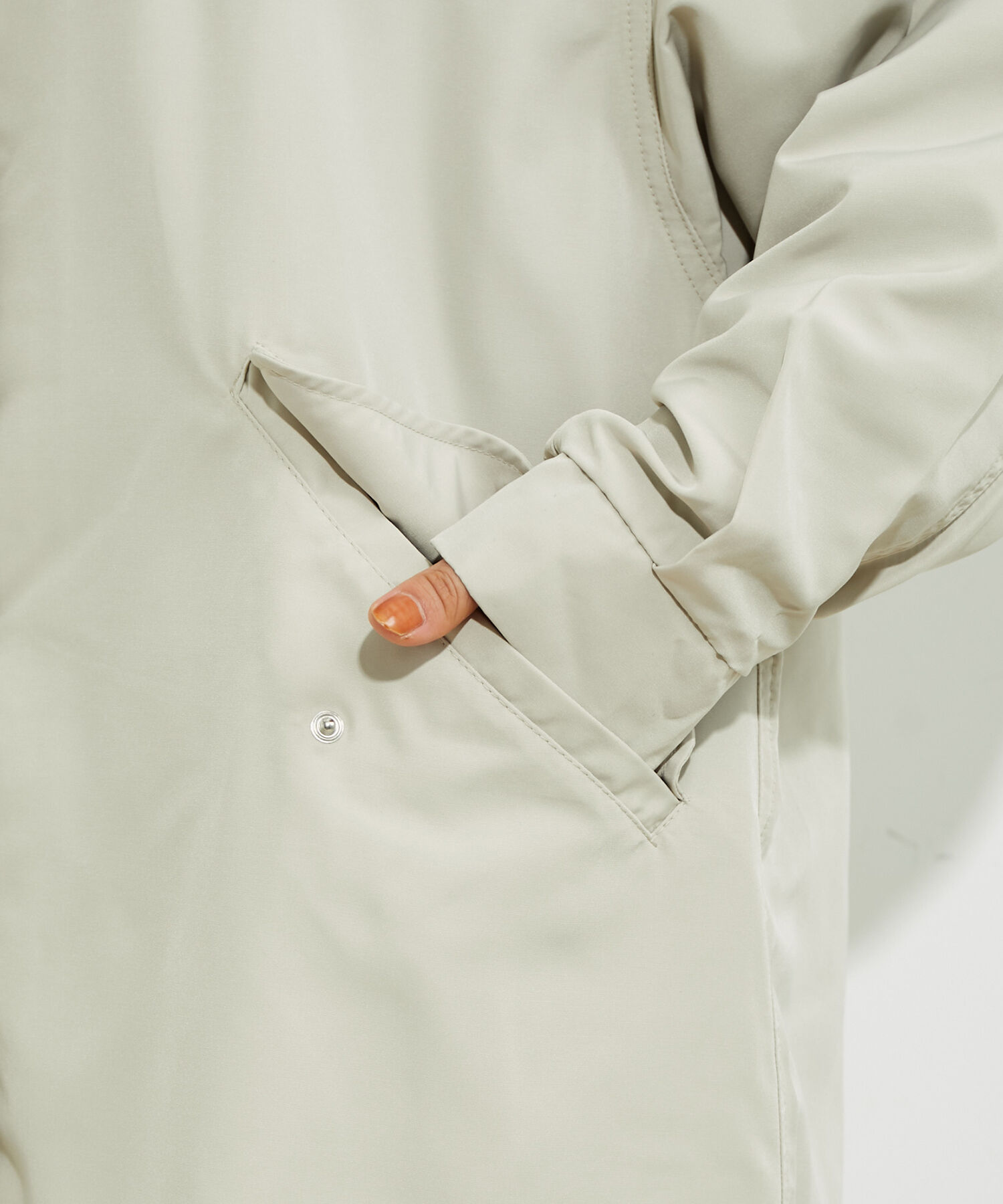 vis-a-vis「オーバーサイズミドル丈モッズコート」|アウトドア|