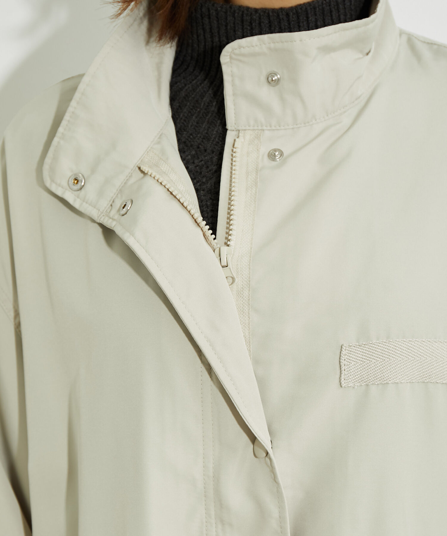 vis-a-vis「オーバーサイズミドル丈モッズコート」|アウトドア|