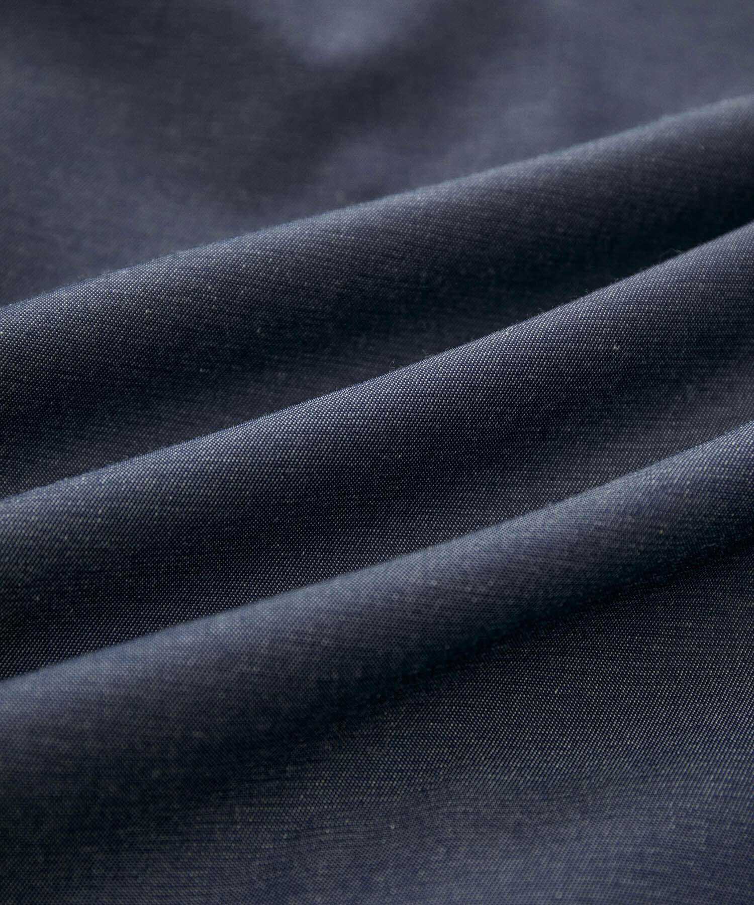 vis-a-vis「【WEB限定】キャンディスリーブシャンブレーフリルカラーブラウス」|シャツ・ブラウス|