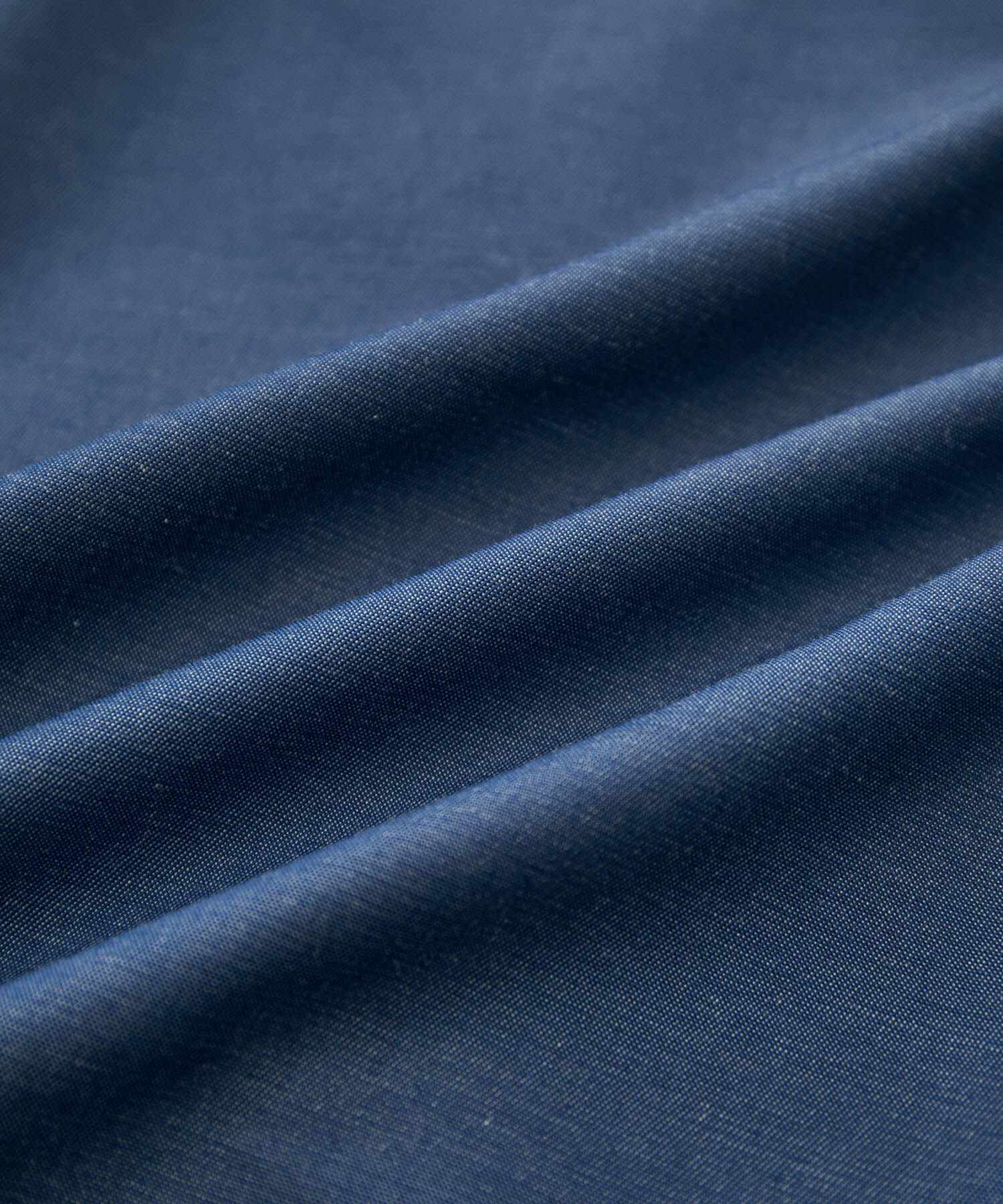 vis-a-vis「【WEB限定】キャンディスリーブシャンブレーフリルカラーブラウス」|シャツ・ブラウス|