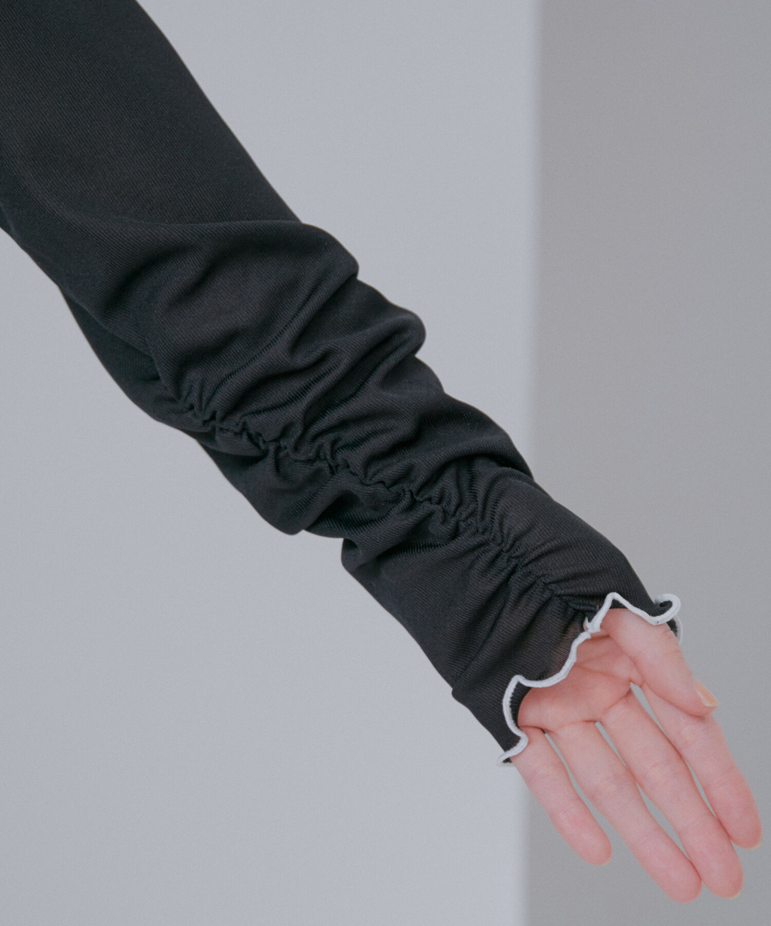 VIS「【洗える】前後2WAYシアーハイネックメローインナー」|Tシャツ・カットソー|