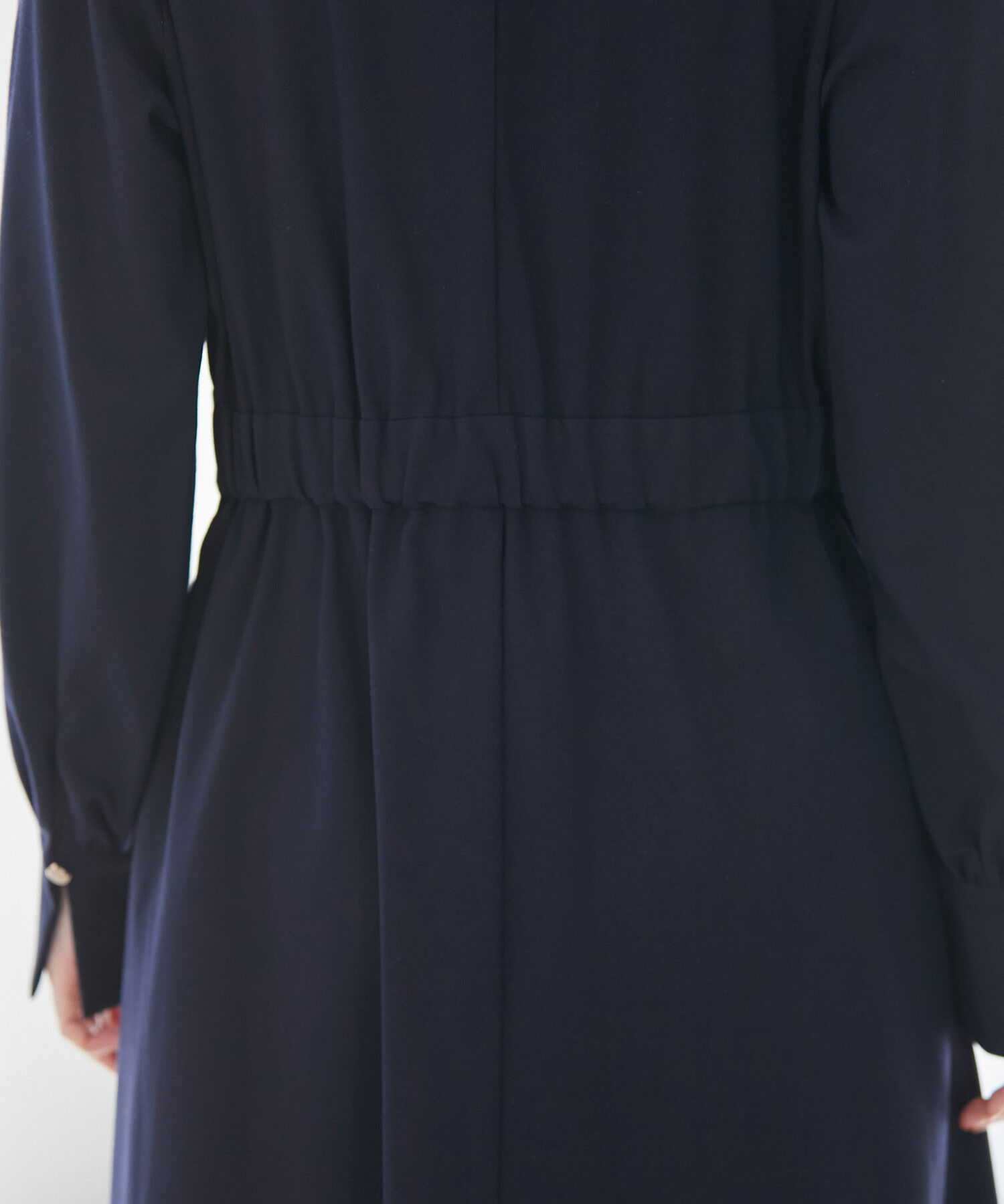 VIS「【270days美ストレッチシリーズ】【洗える】スキッパーワンピース」|ワンピース|