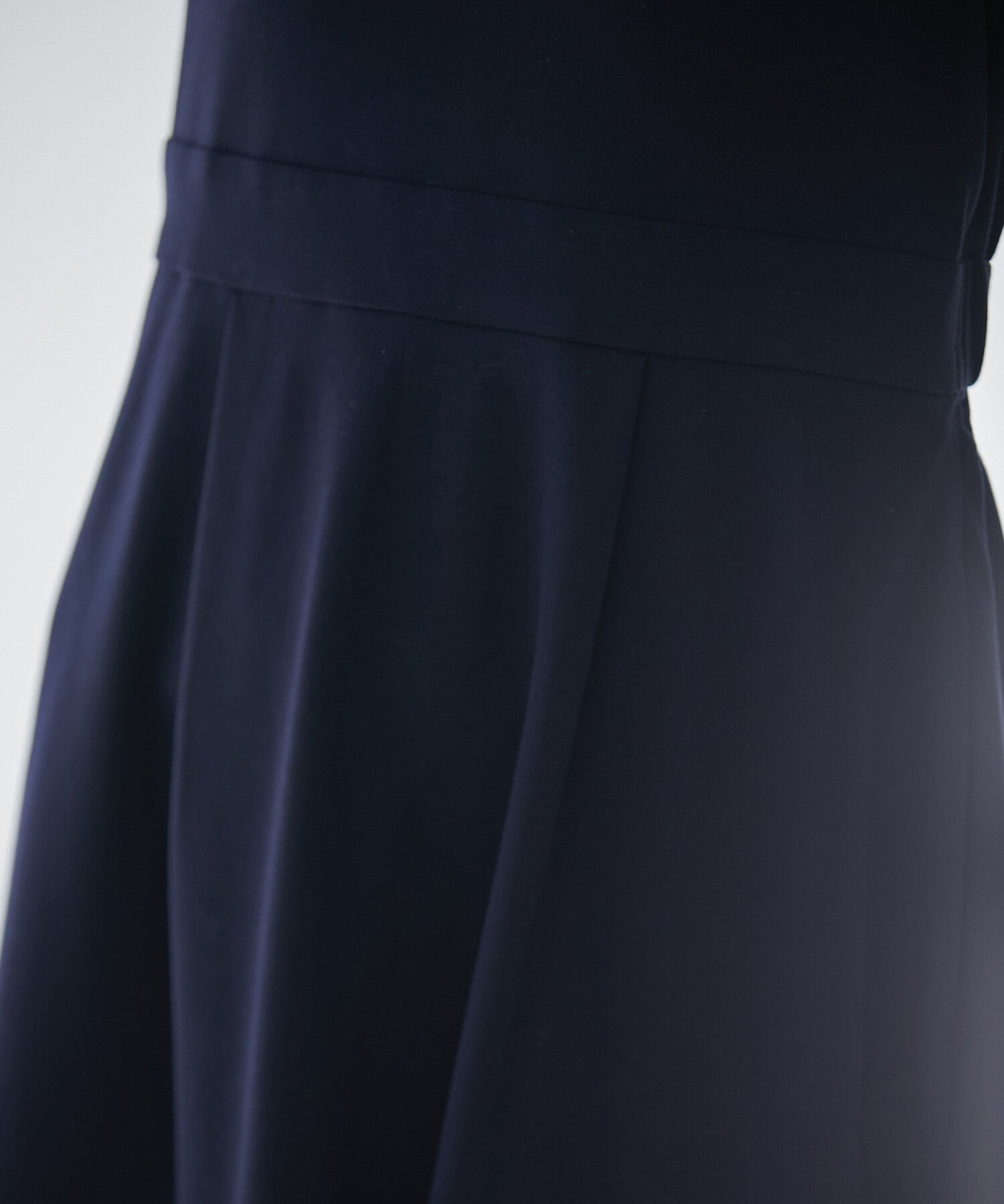 VIS「【270days美ストレッチシリーズ】【洗える】スキッパーワンピース」|ワンピース|