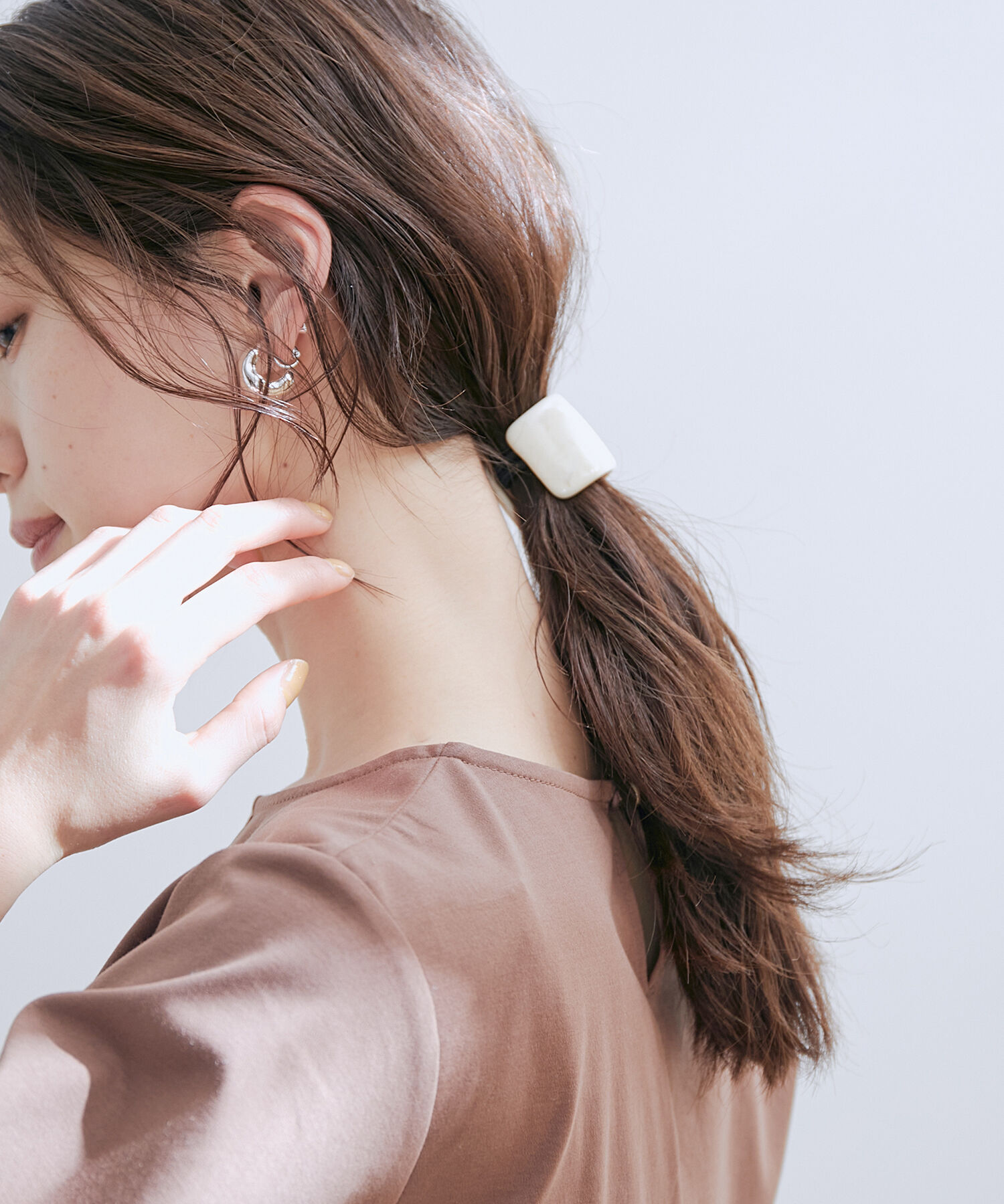 VIS「カラーアクリルヘアゴム」|ヘアゴム・シュシュ|キナリ(16)