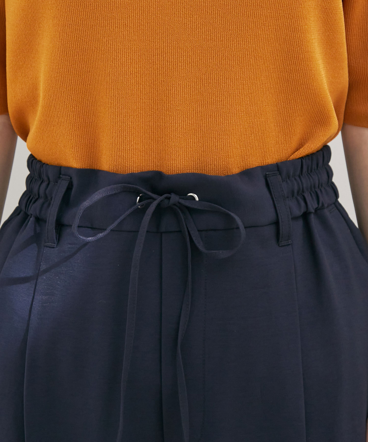 VIS「【接触冷感・洗える】イージーテーパードパンツ」|スラックス|