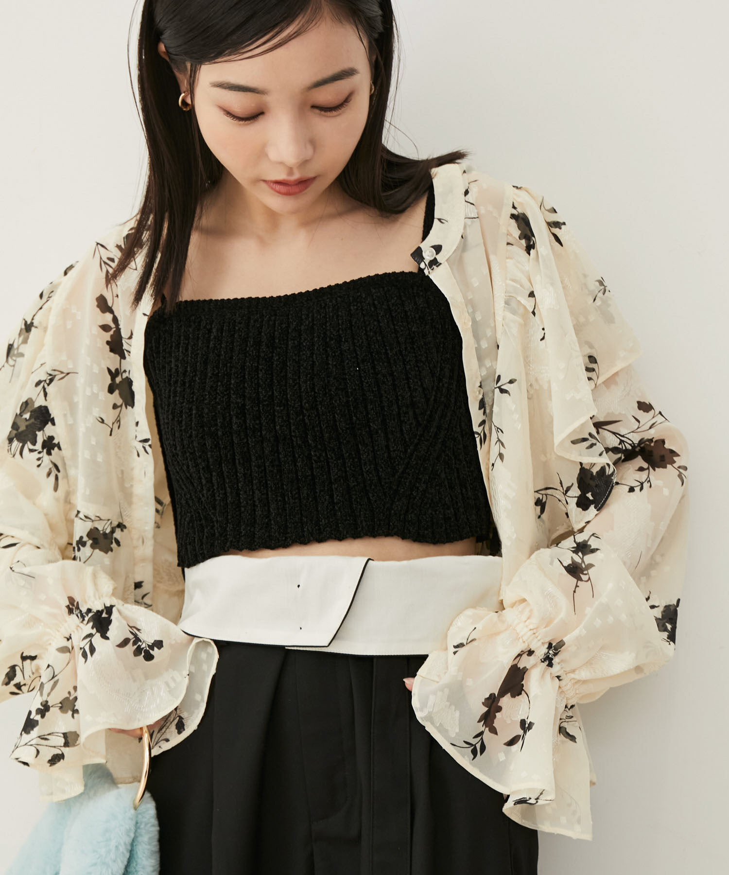 VIS「モールニットビスチェ」|キャミソール|