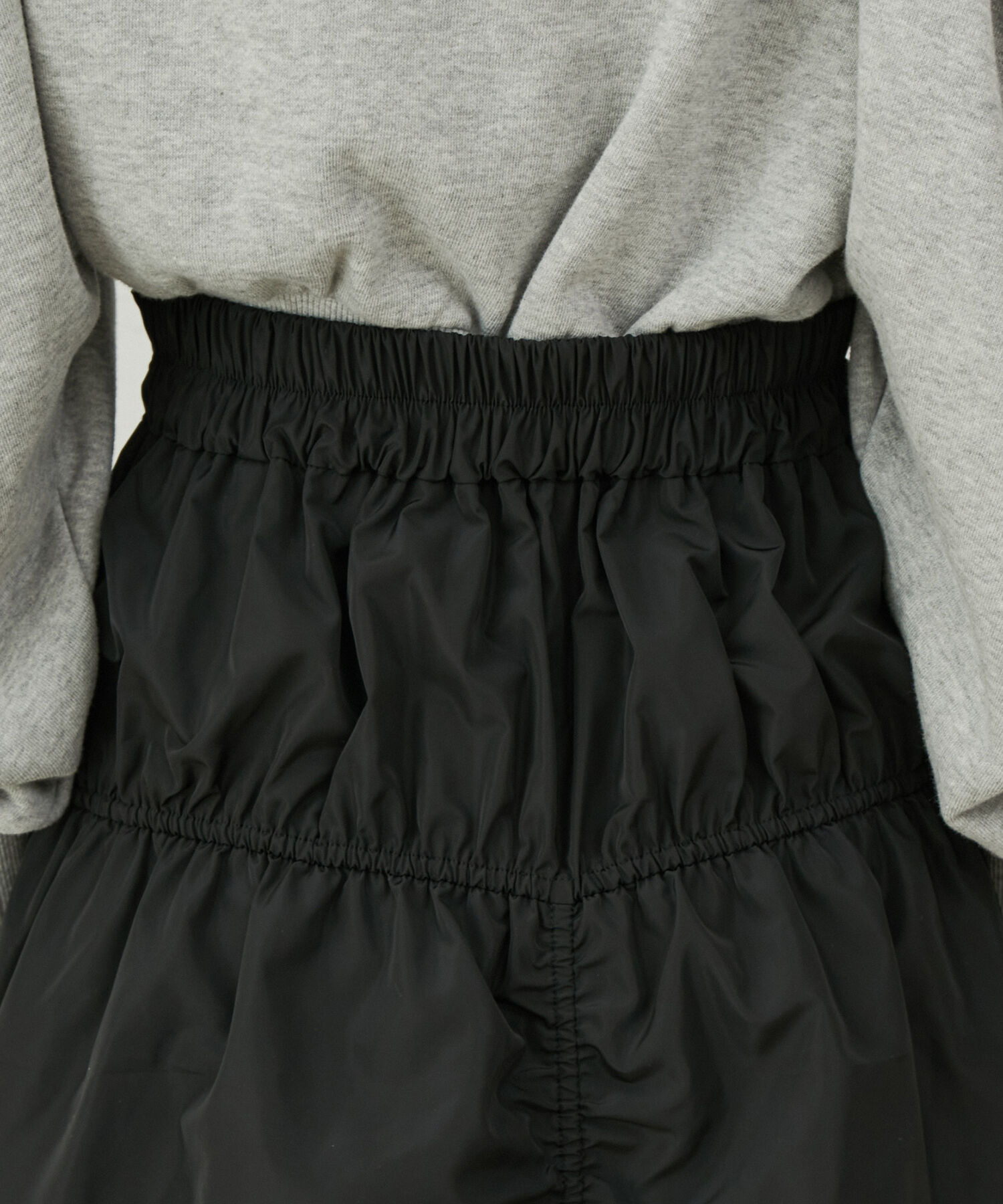 VIS「【洗える】ドロストギャザーバルーンスカート」|スカート|