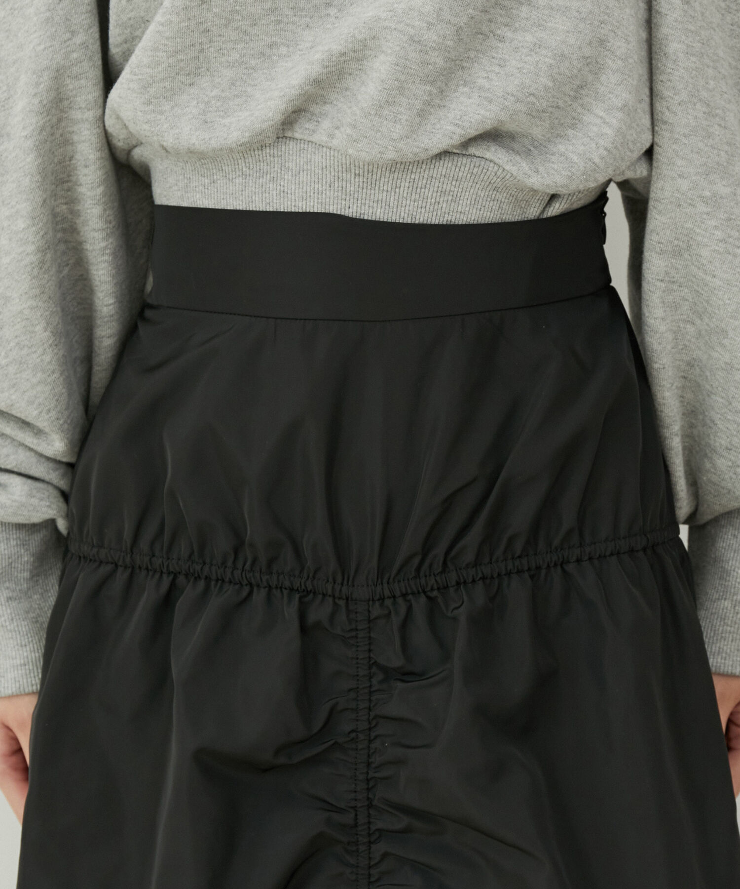 VIS「【洗える】ドロストギャザーバルーンスカート」|スカート|