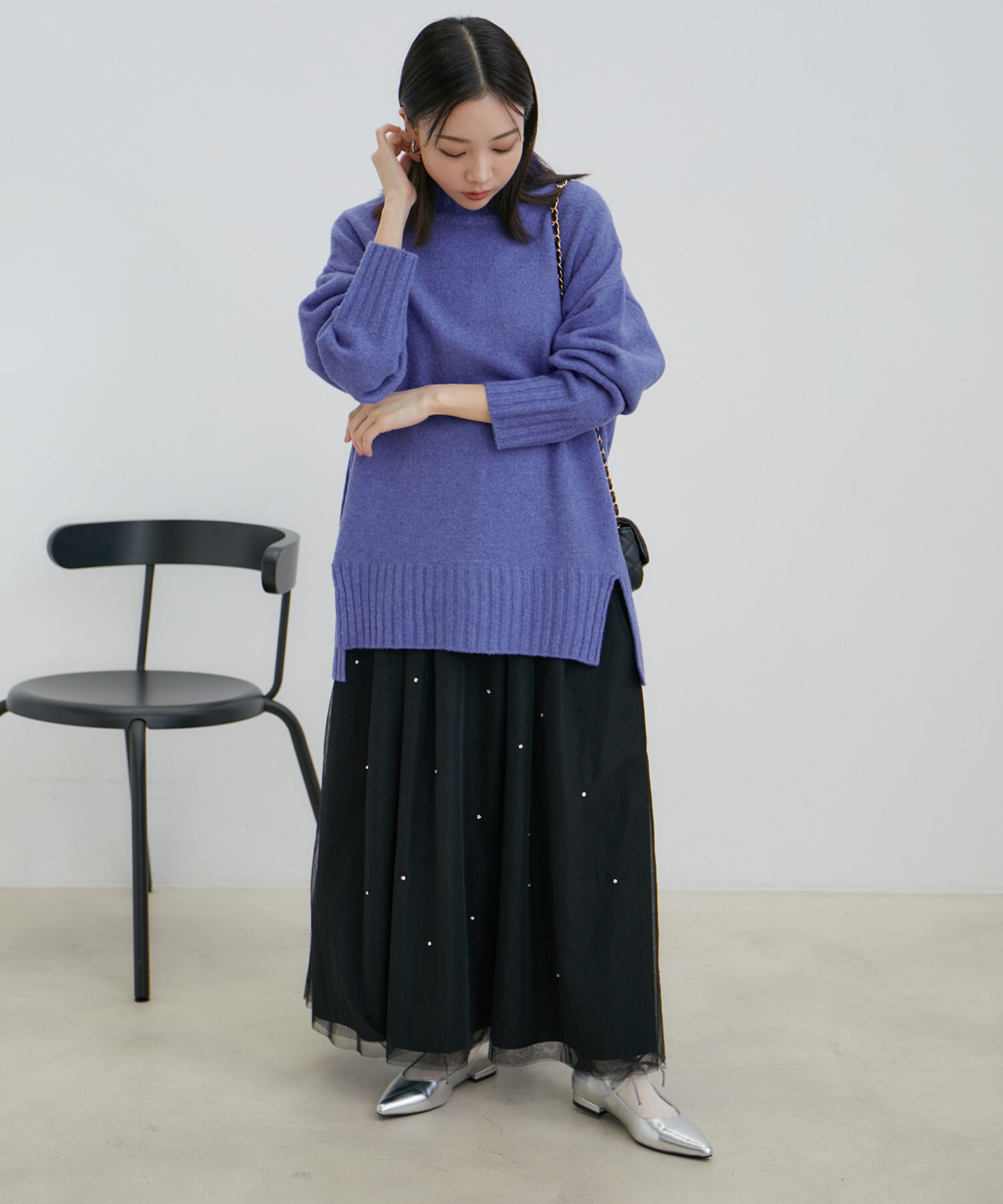 Juze「リボンフラットパンプス」|パンプス|