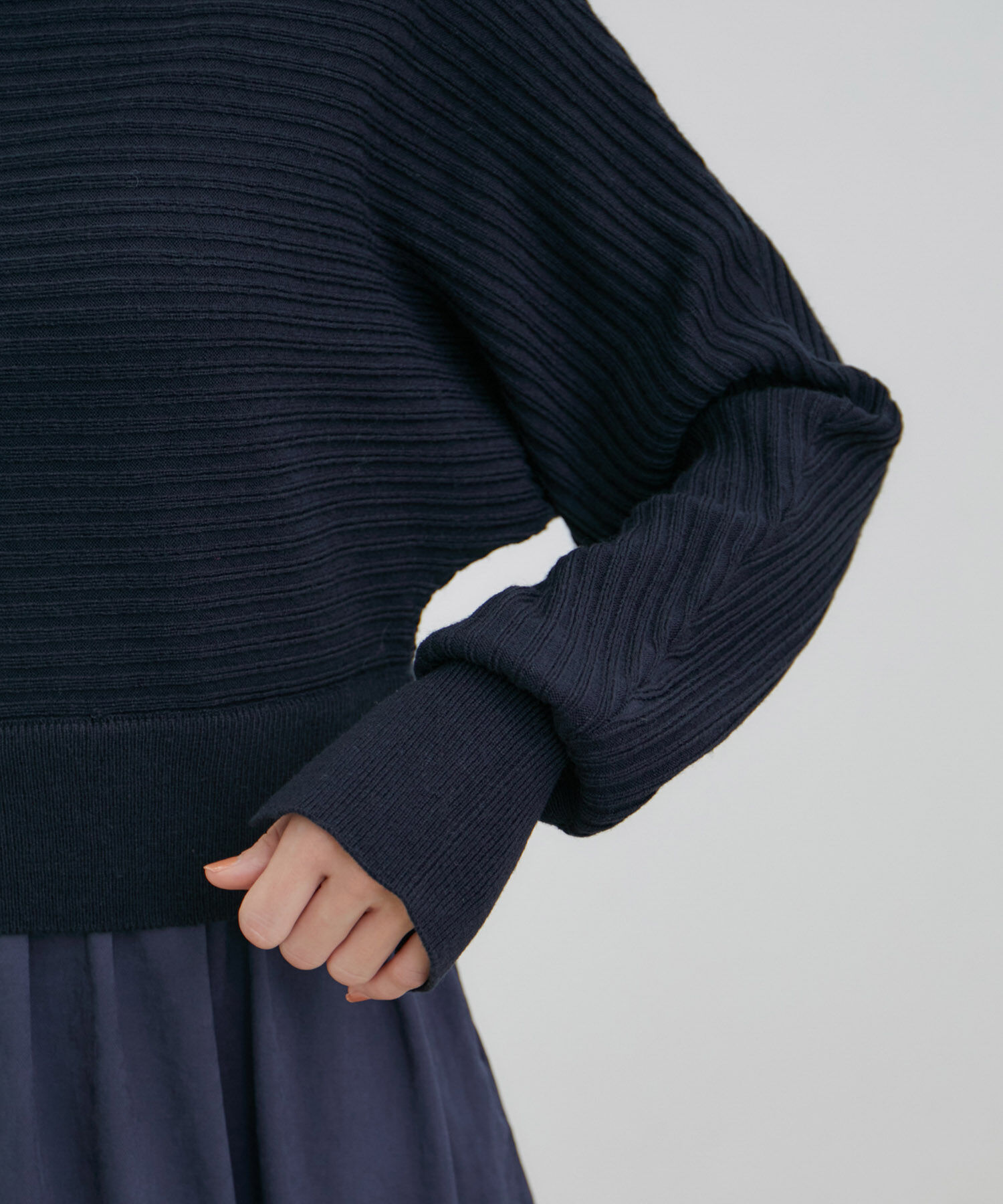 VIS「ドルマンニットドッキングワンピース」|ワンピース|