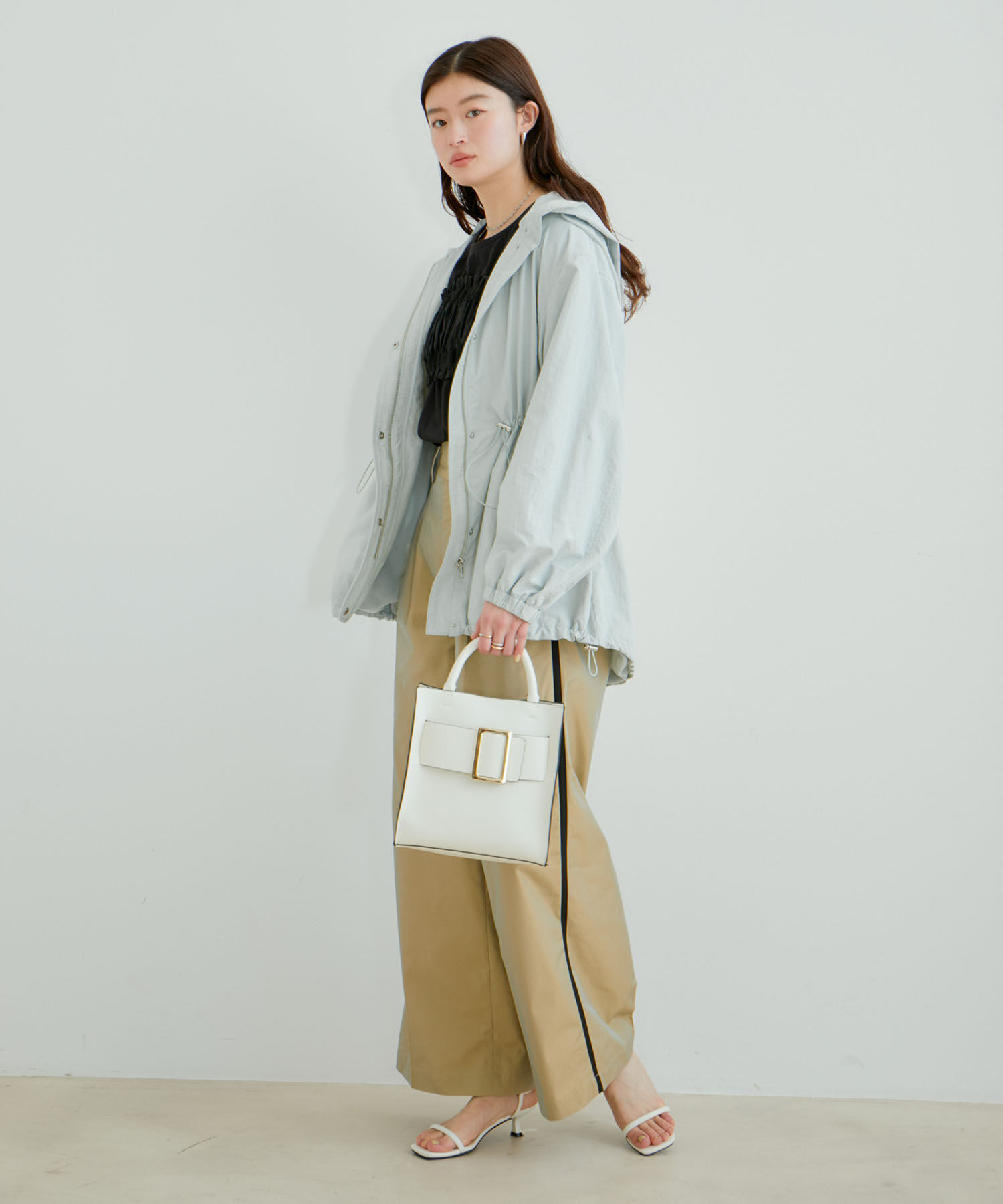 VIS「ビッグバックル2ＷAYバッグ」|ハンドバッグ|