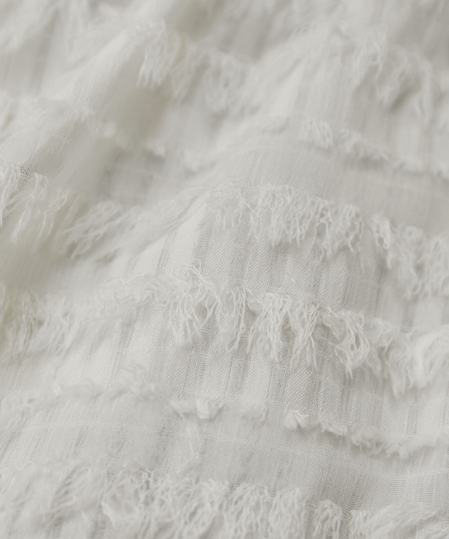 VIS「【洗える】フリンジジャガードスリット入りロングスカート」|スカート|