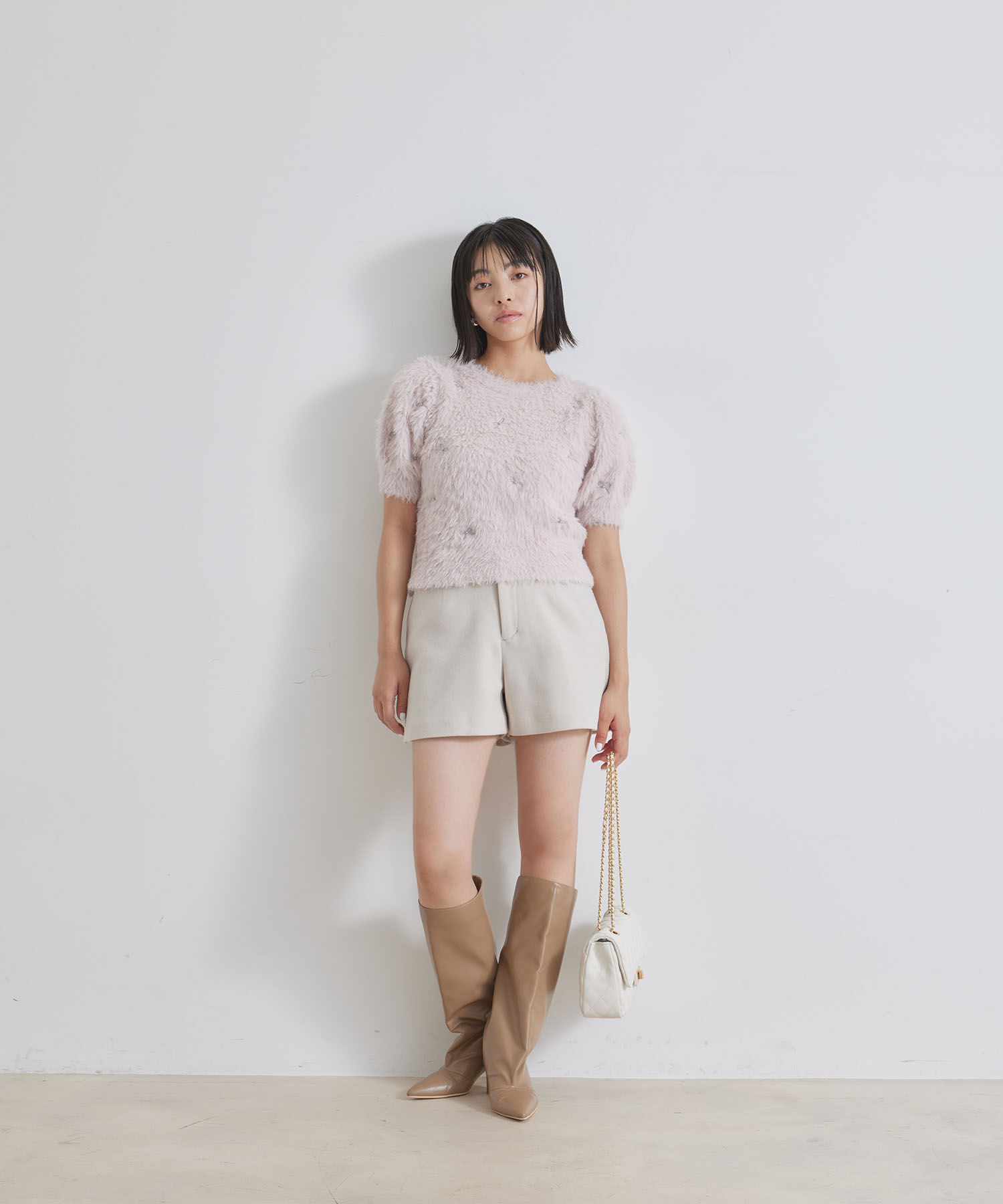 VIS「【洗える】ジャージメルトンショートパンツ」|その他|