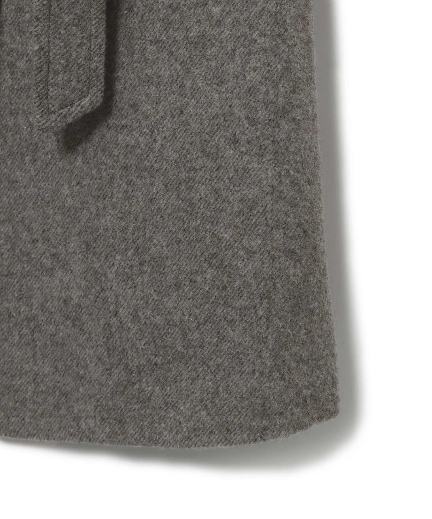 VIS「【JAPAN FABRIC】尾州毛混シャギーロングコート【選べる着丈】【静電気防止】」|ステンカラーコート|