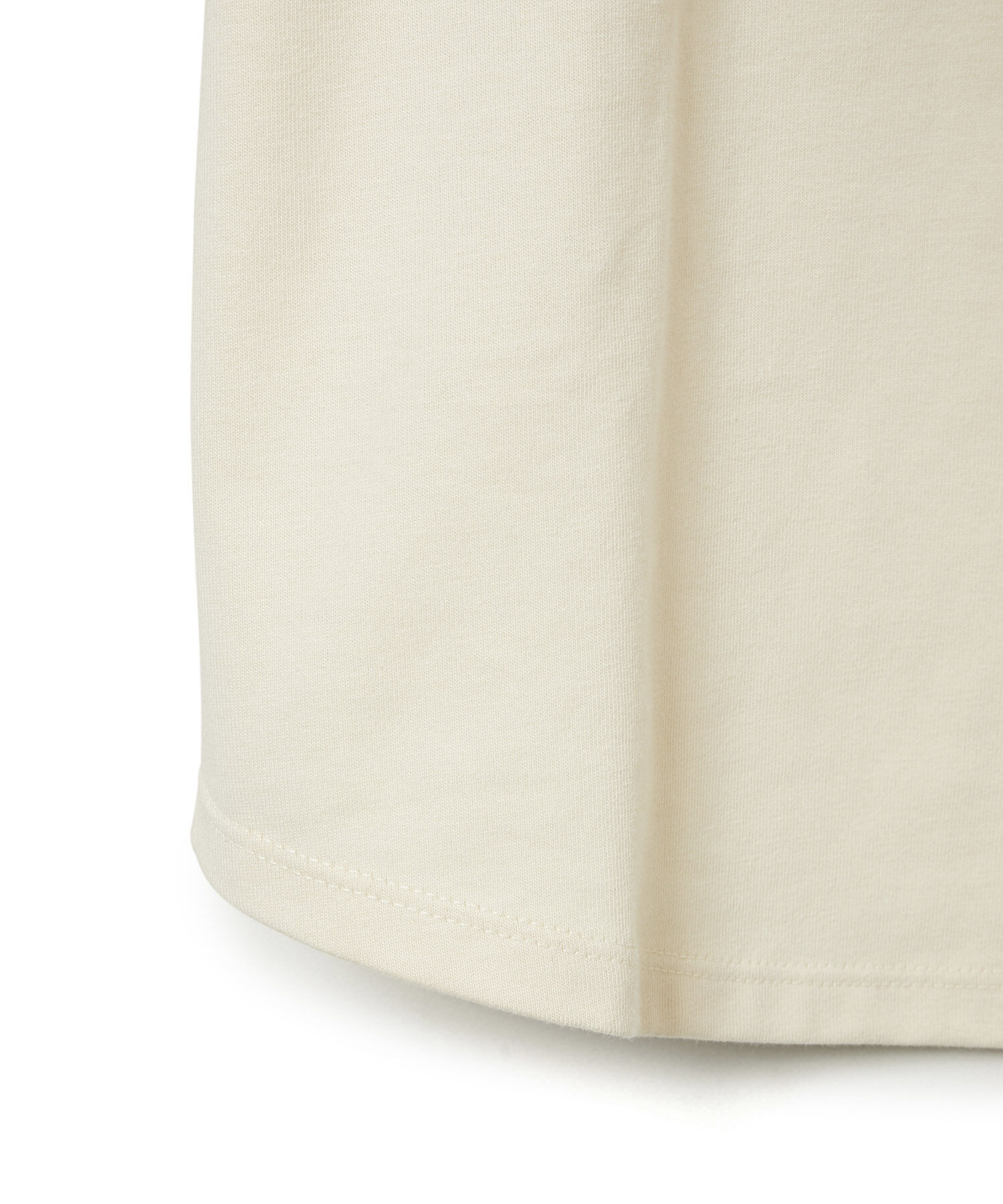 VIS「【洗える】配色ロゴロングTシャツ」|Tシャツ・カットソー|