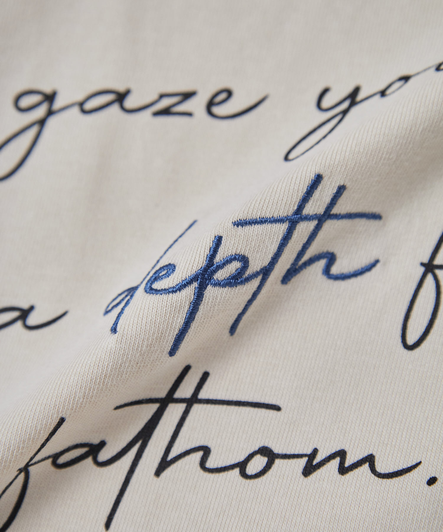 VIS「【洗える】配色ロゴロングTシャツ」|Tシャツ・カットソー|