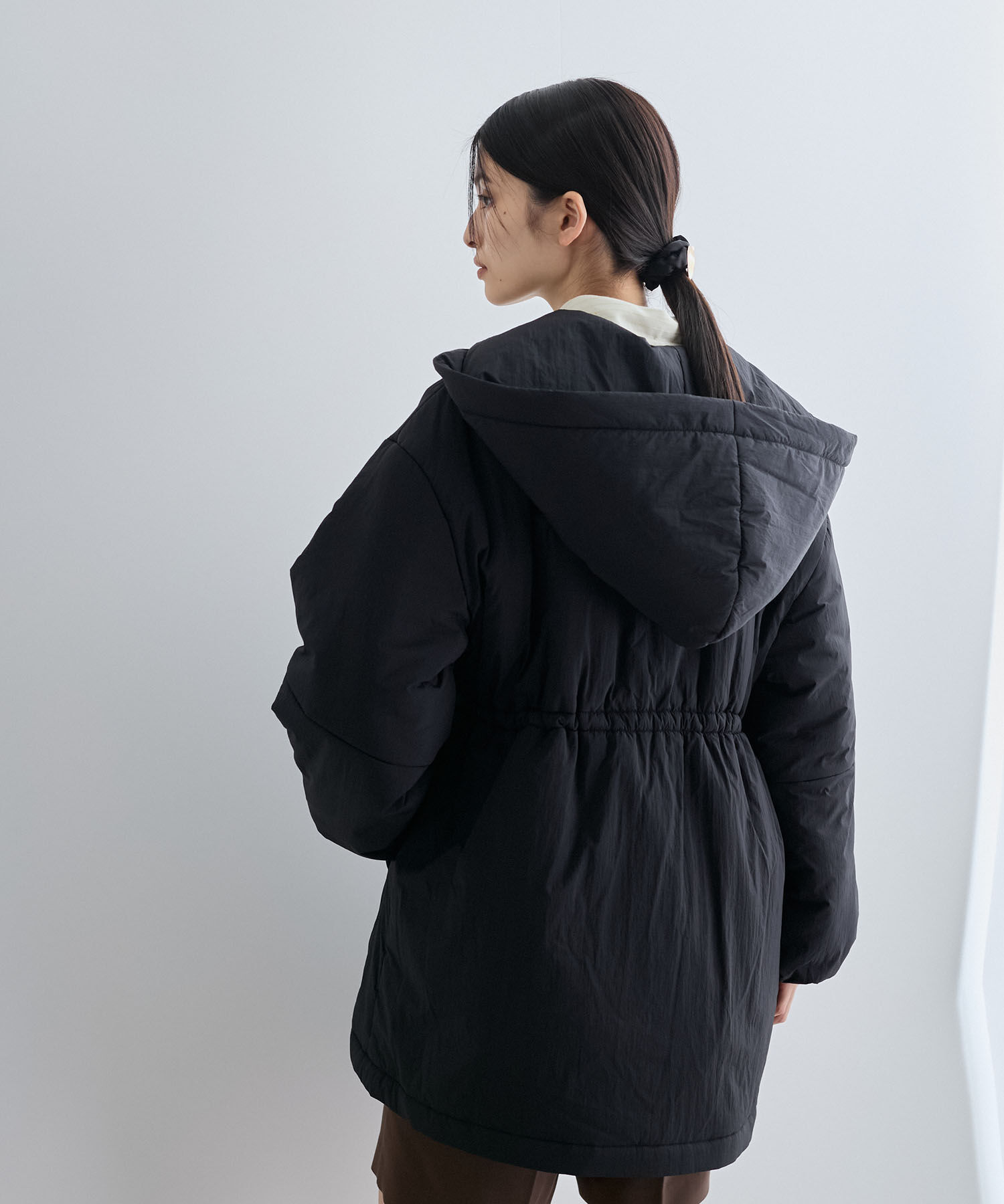VIS「軽くて温かい中綿ウエストマークコート」|その他|