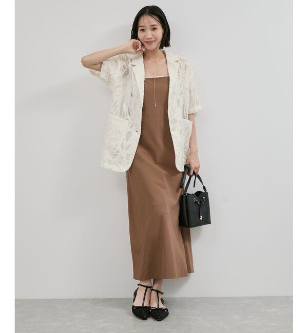 VIS「シアージャガードハーフスリーブサマージャケット」|テーラードジャケット|