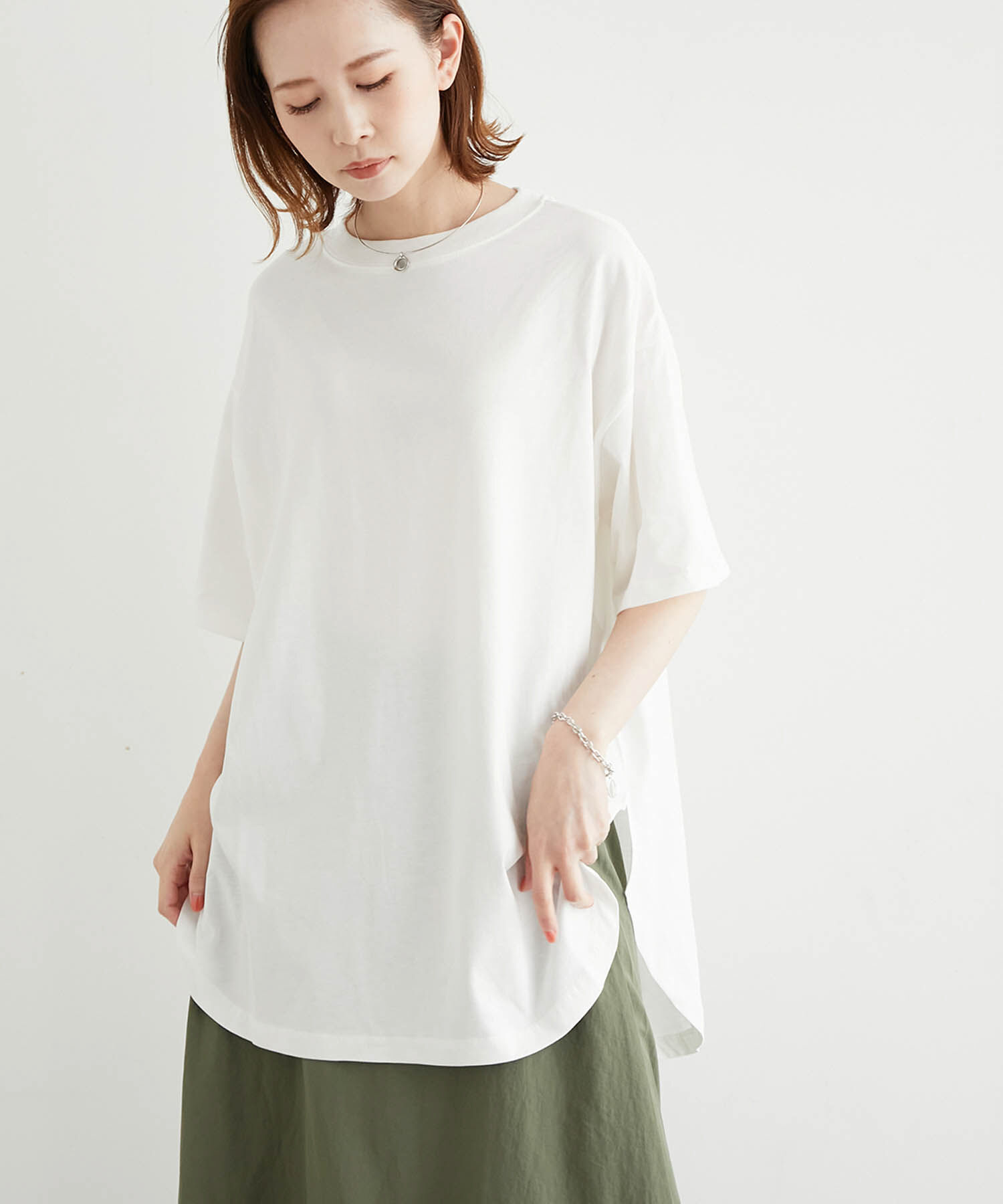 Rope&rsquo;Picnic「【ORGABITS】ラウンドTシャツ」|Tシャツ・カットソー|