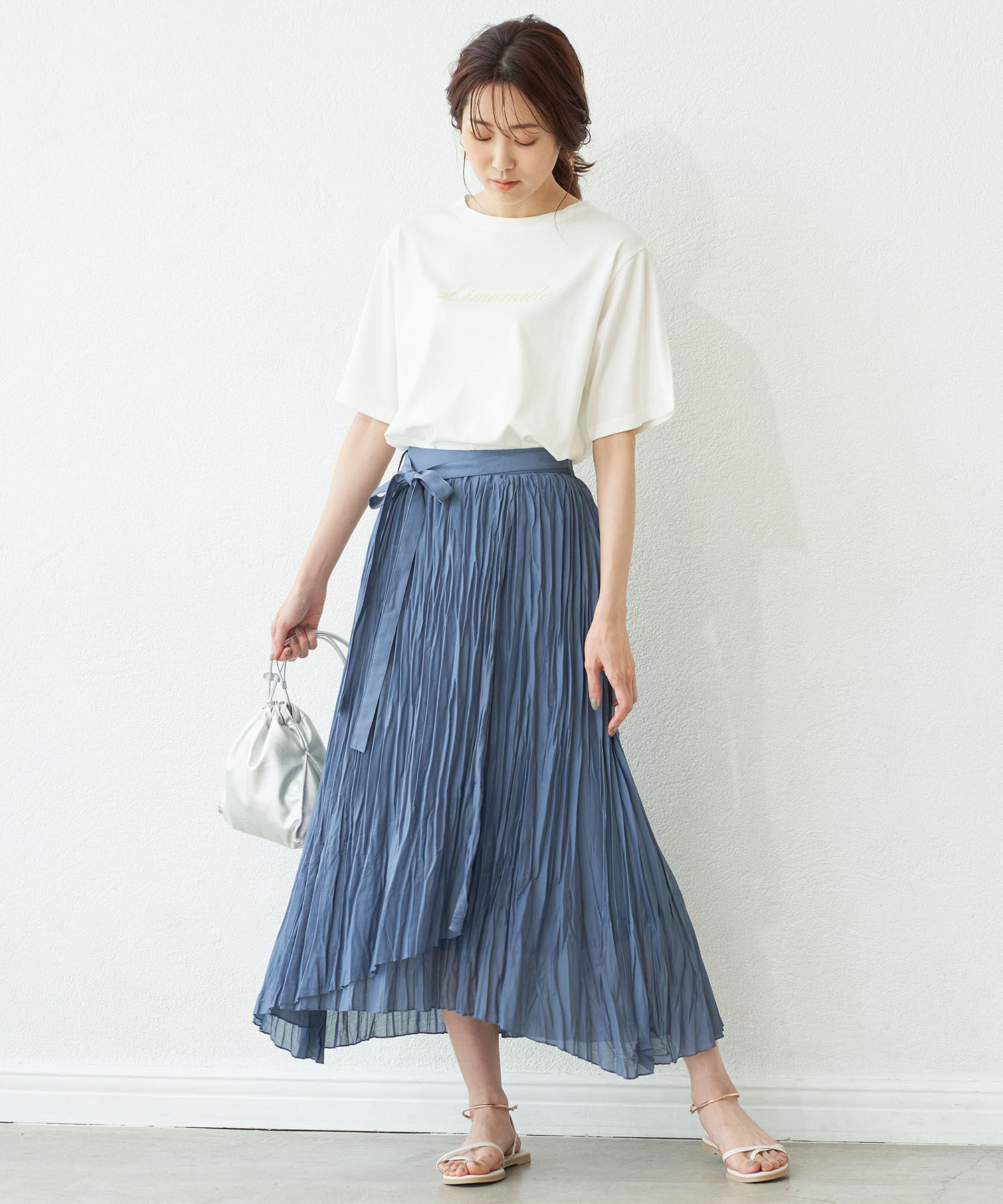 Rope&rsquo;Picnic「【撥水加工】シアープリーツスカート」|スカート|