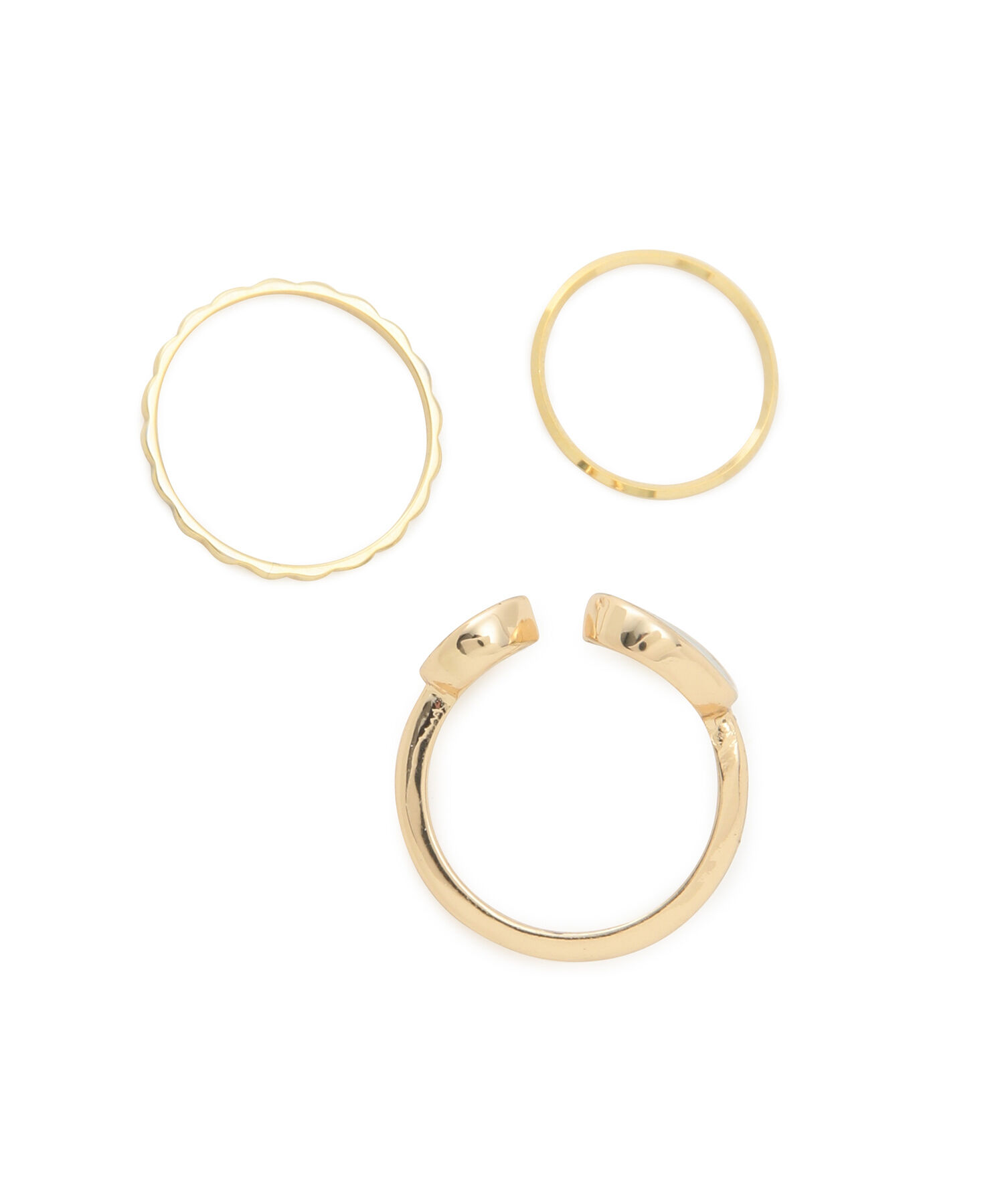 ROPE PICNIC PASSAGE「カラークリアストレッチリングセット」|リング|