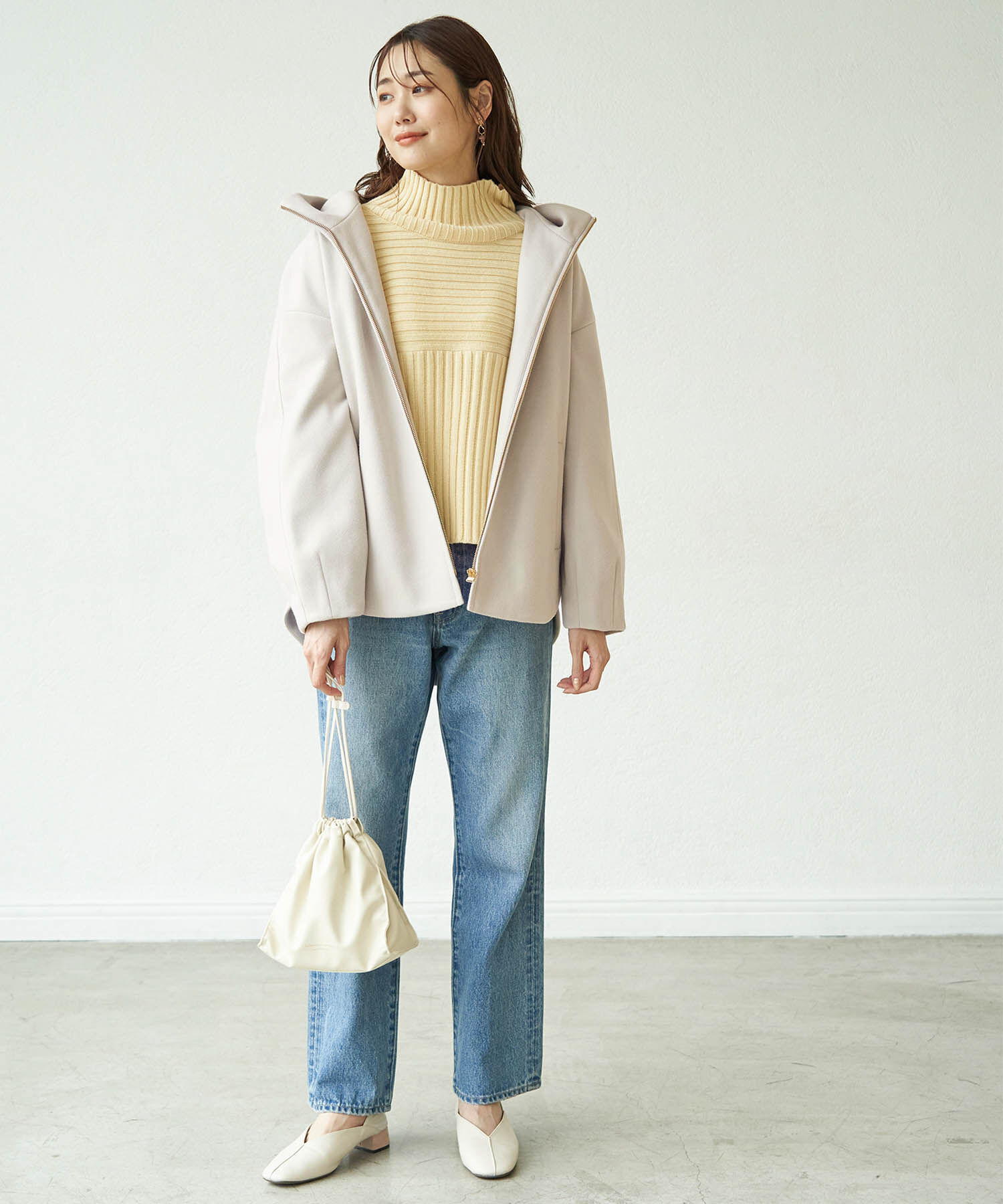 Rope&rsquo;Picnic「ジャージメルトンジップアップフーディ」|その他|