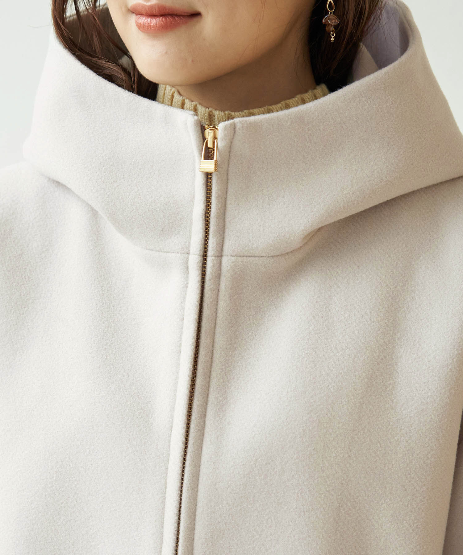 Rope&rsquo;Picnic「ジャージメルトンジップアップフーディ」|その他|