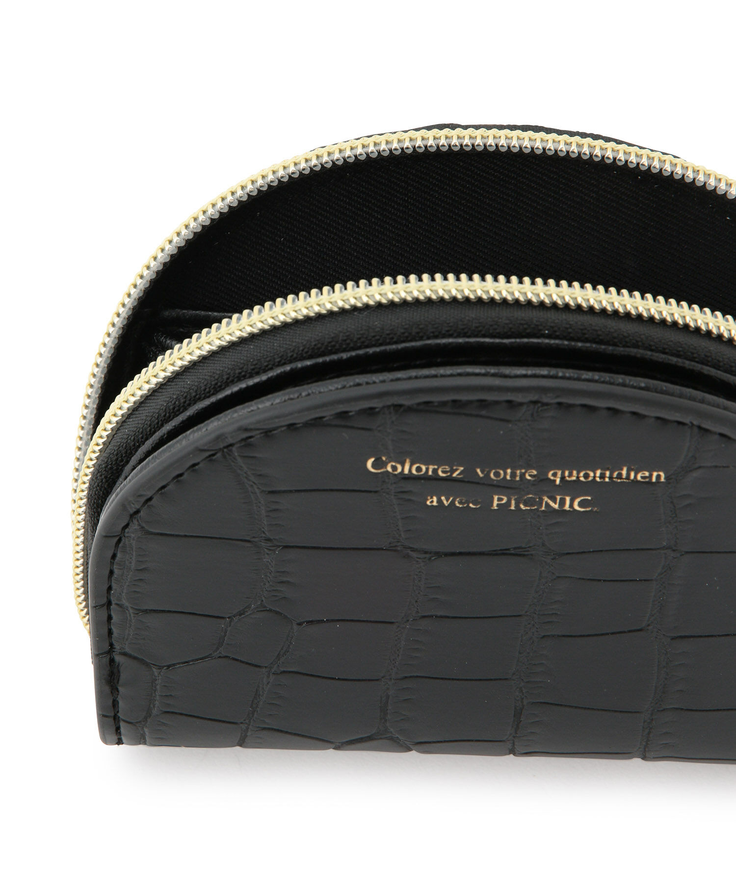 ROPE PICNIC PASSAGE「ミラー付クロコ型押しマルチケース」|その他|