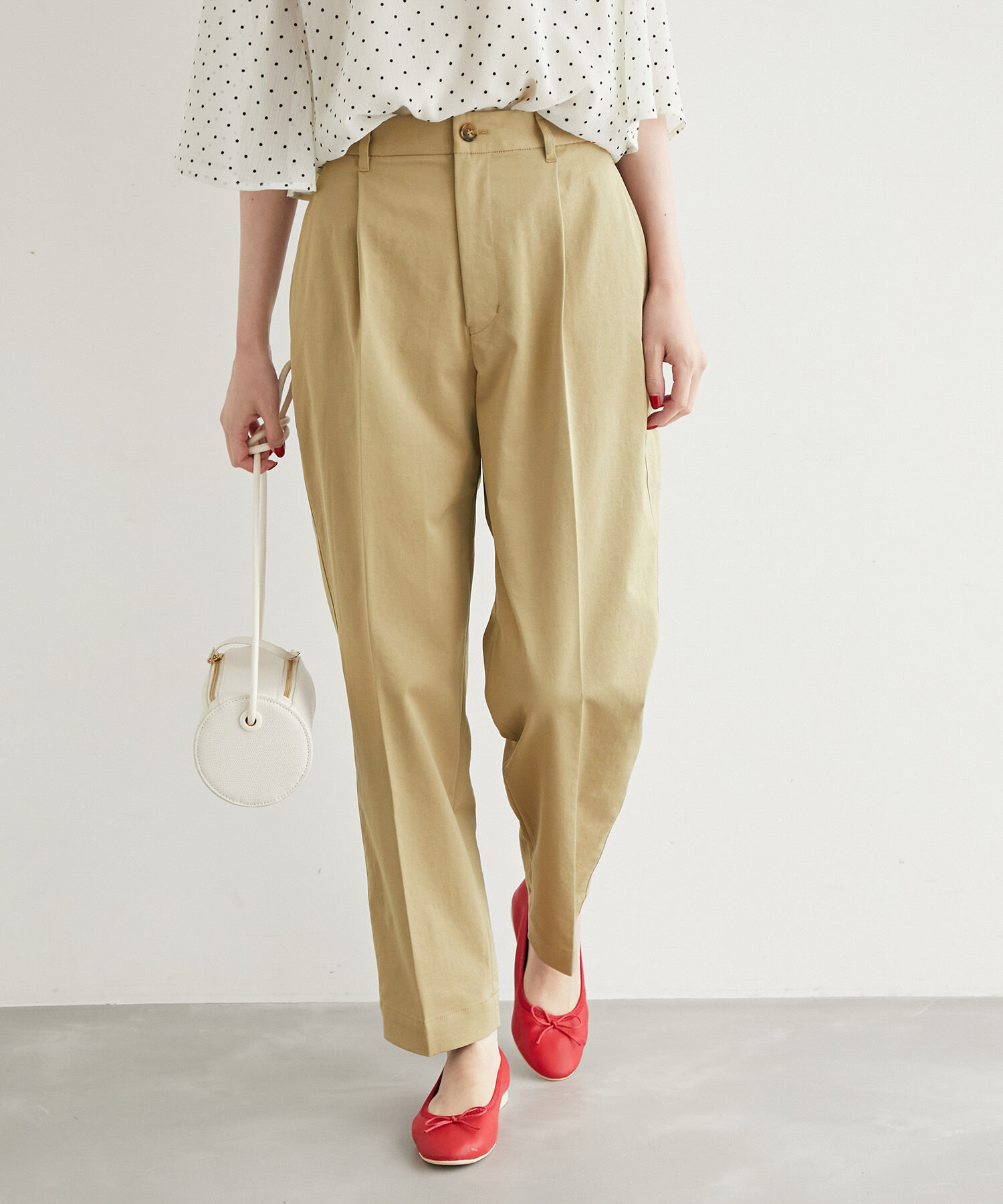 Rope&rsquo;Picnic「チノパンツ」|チノ|キャメル(25)