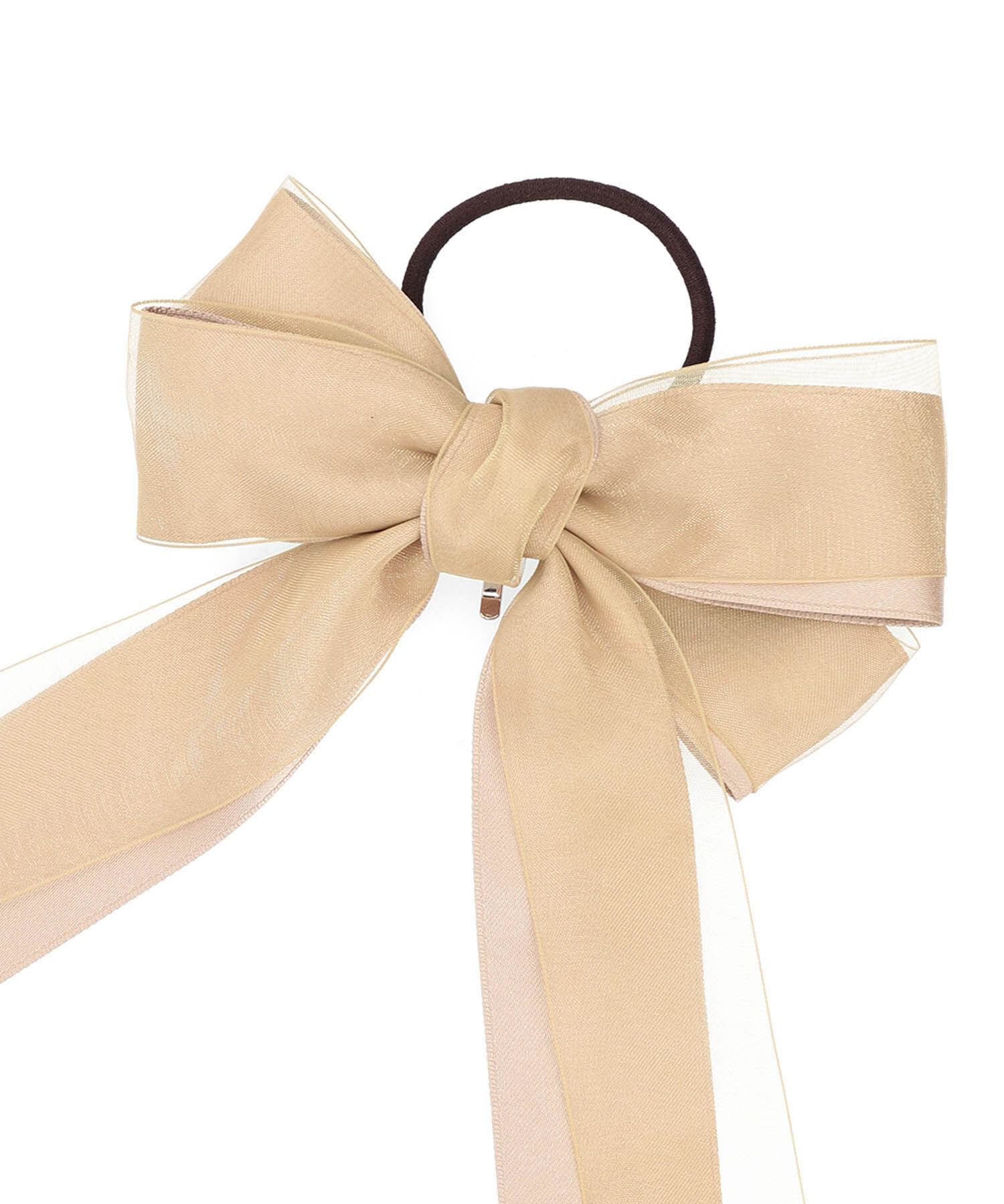 ROPE PICNIC PASSAGE「オーガンジーコンビビッグリボンヘアーカフスセット」|ヘアゴム・シュシュ|