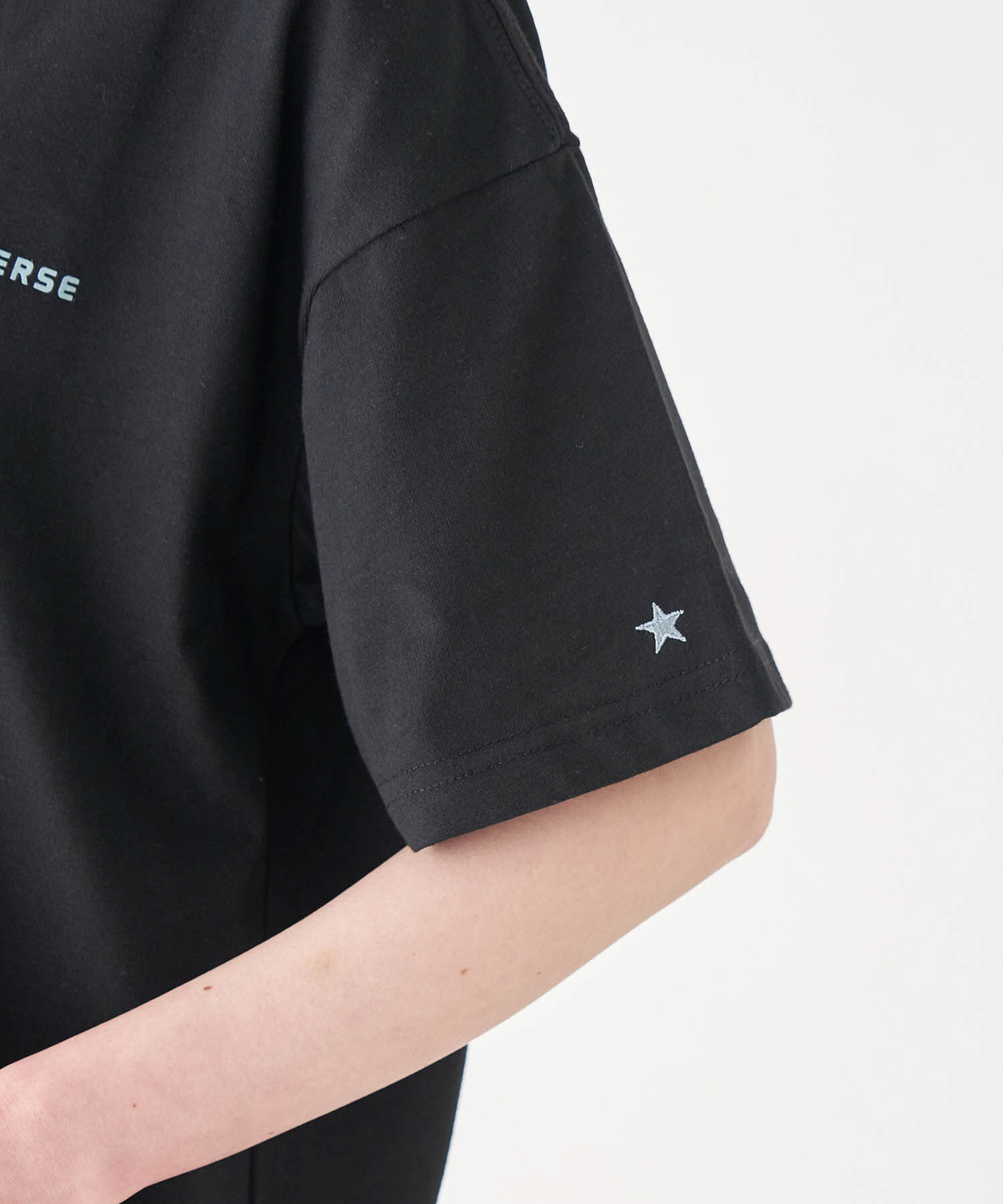 Rope&rsquo;Picnic「【COVERSE/コンバース】プレーティング天竺ロゴTシャツ」|Tシャツ・カットソー|