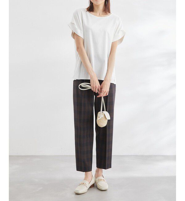 Rope&rsquo;Picnic「60シルケットゴールドパーツプルオーバー」|Tシャツ・カットソー|