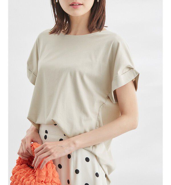 Rope&rsquo;Picnic「60シルケットゴールドパーツプルオーバー」|Tシャツ・カットソー|ベージュ系(28)