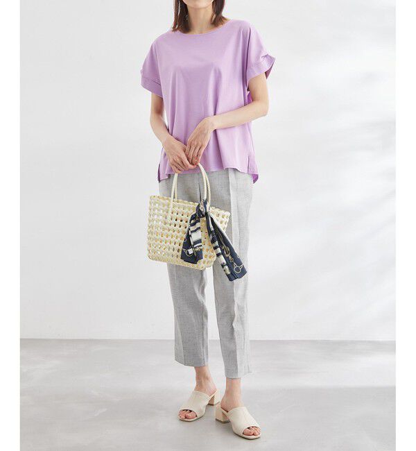 Rope&rsquo;Picnic「60シルケットゴールドパーツプルオーバー」|Tシャツ・カットソー|