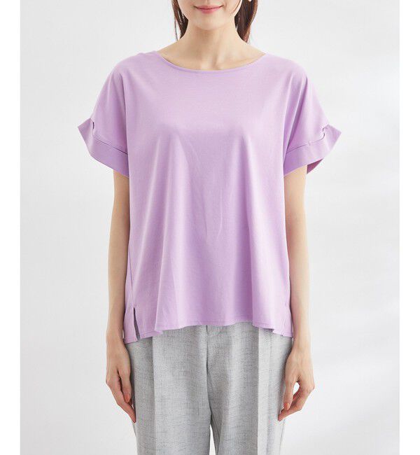 Rope&rsquo;Picnic「60シルケットゴールドパーツプルオーバー」|Tシャツ・カットソー|