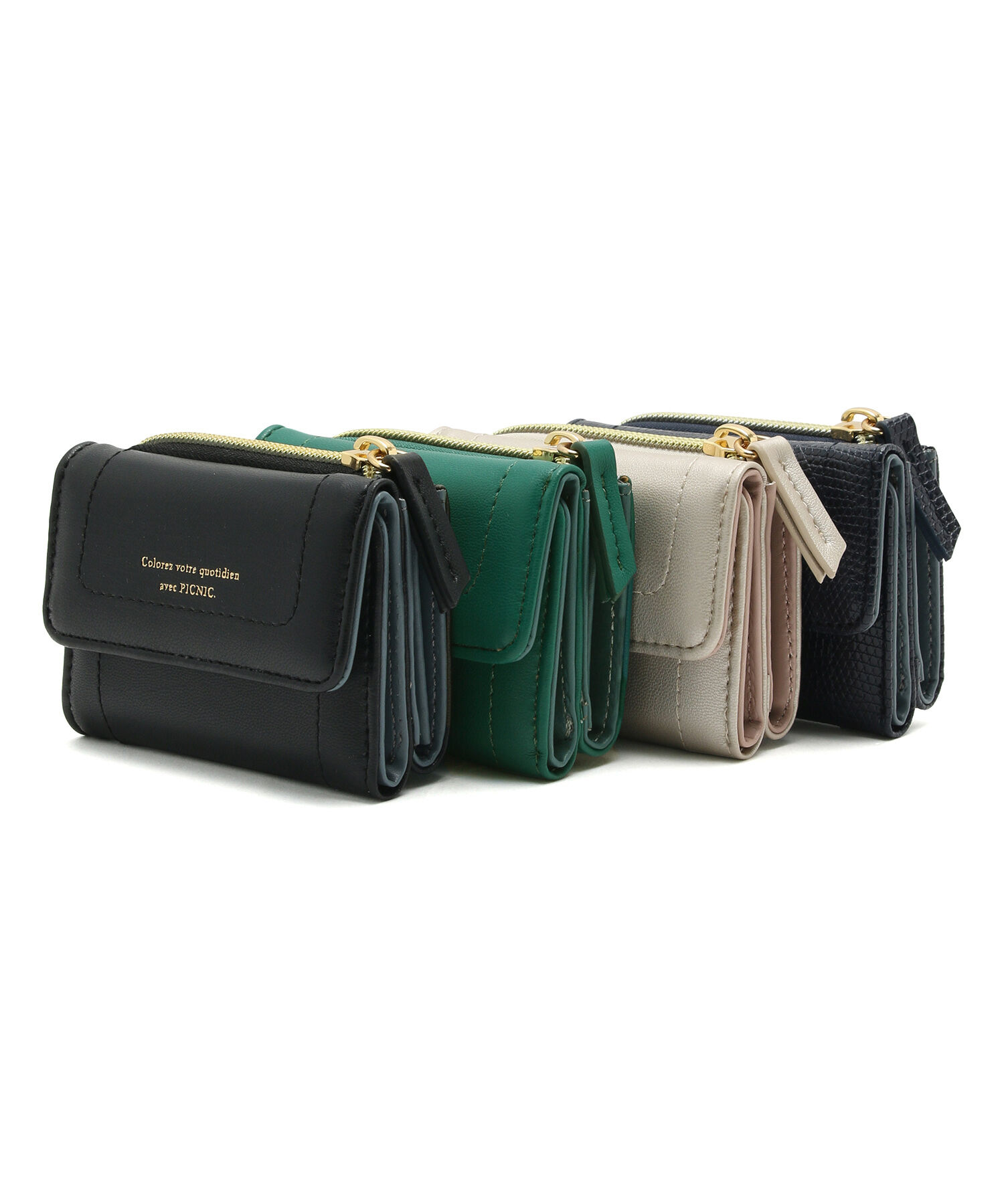 ROPE PICNIC PASSAGE「三つ折ミニウォレット」|財布|