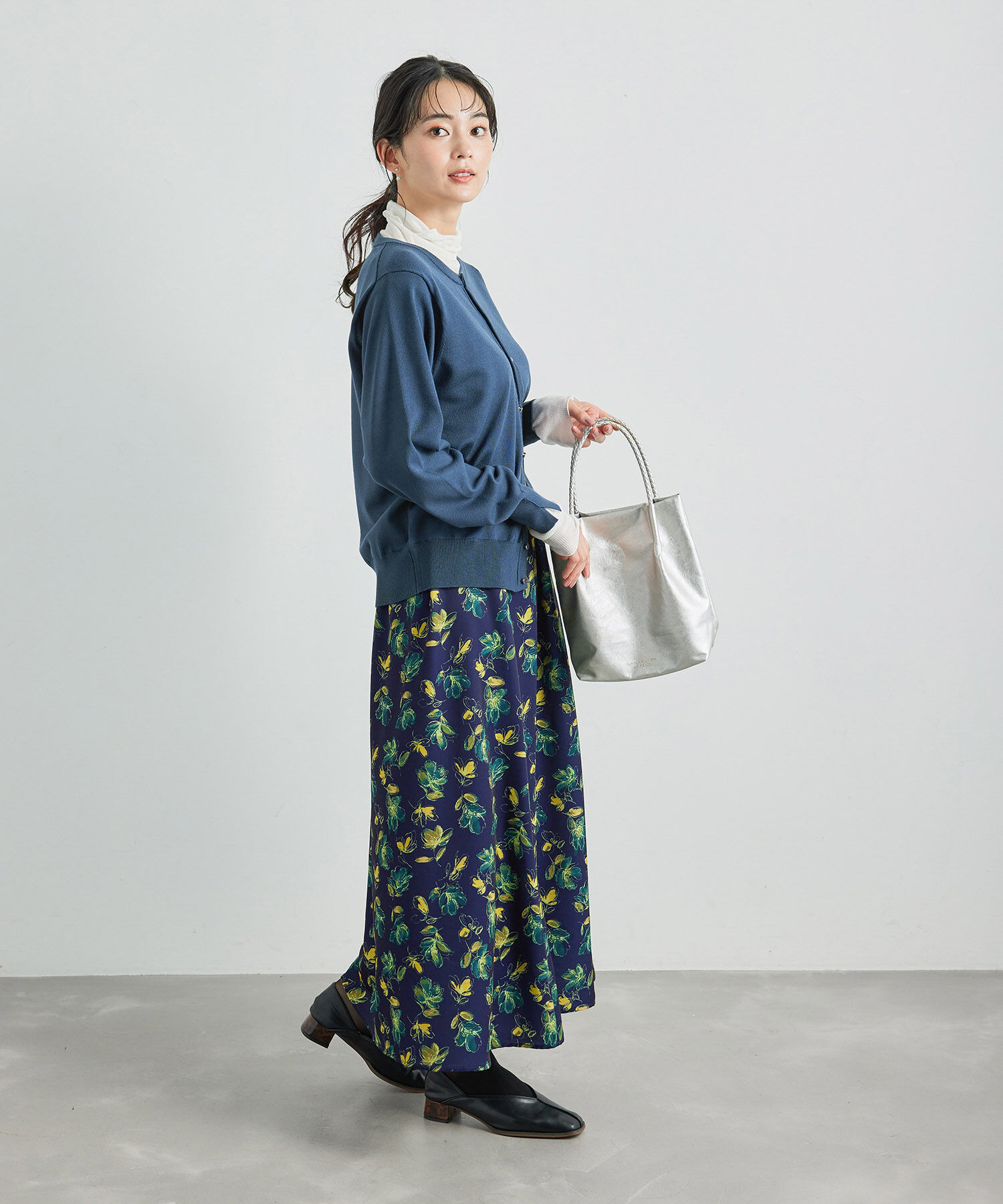 Rope&rsquo;Picnic「洗濯機OK/リンクコーデ/ベーシックカーディガン」|カーディガン|