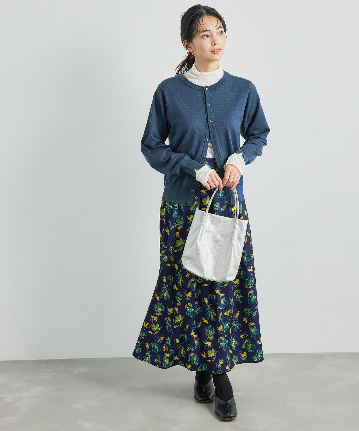 Rope&rsquo;Picnic「洗濯機OK/リンクコーデ/ベーシックカーディガン」|カーディガン|