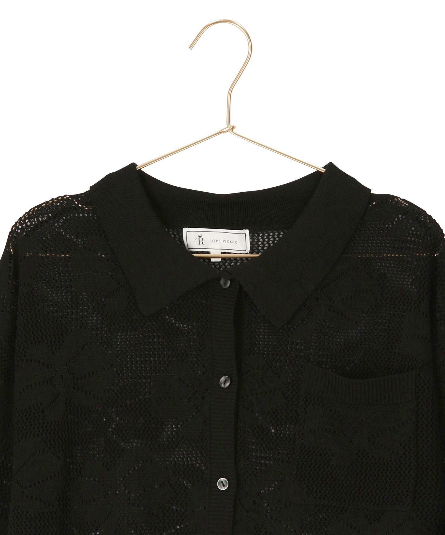 ROPE' PICNIC R「フラワーレースニットカーディガン」|カーディガン|