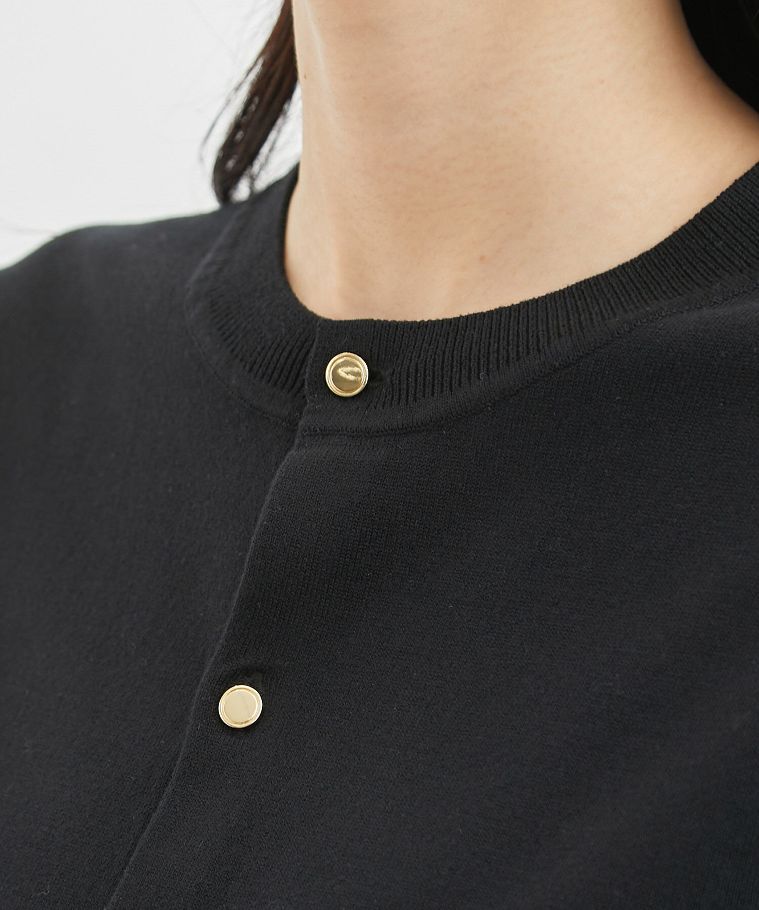 Rope&rsquo;Picnic「ENERGYシリーズ/ゴールドボタンカーディガン」|カーディガン|