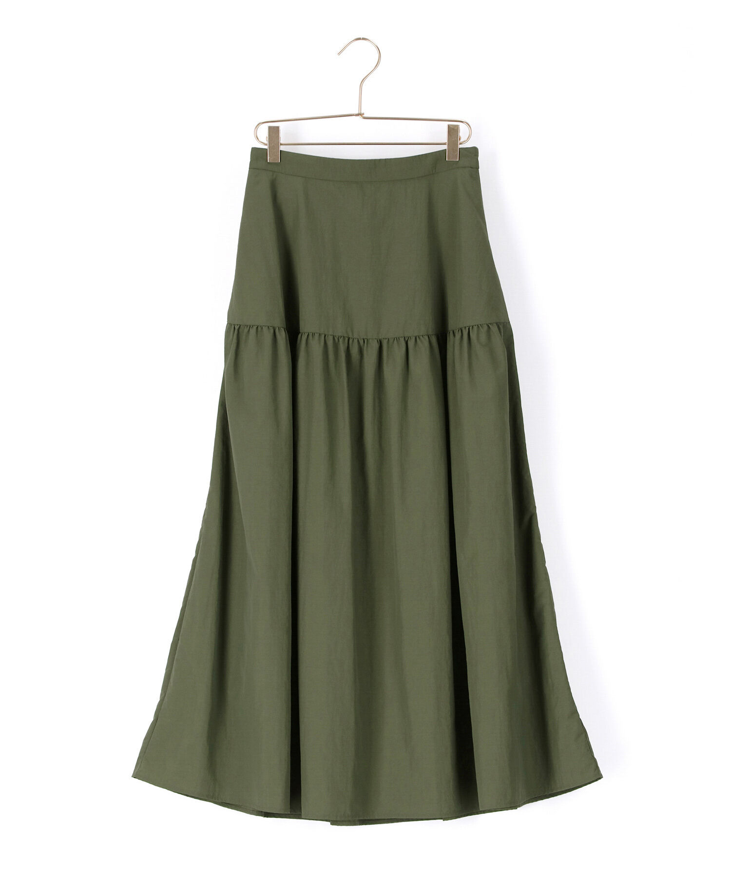 ROPE' PICNIC R「ナイロンギャザースカート」|スカート|カーキ(36)