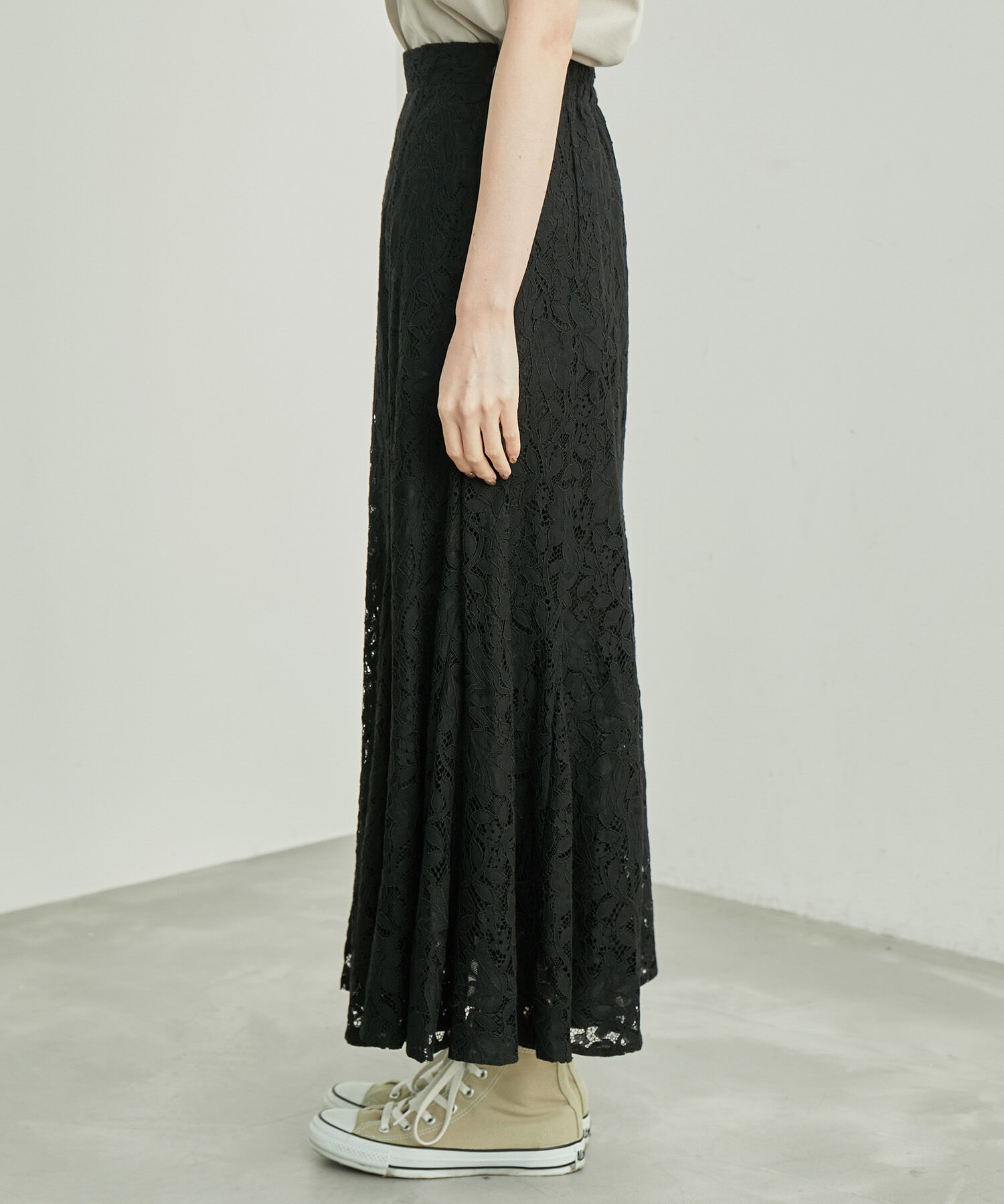 Rope&rsquo;Picnic「レースマーメイドスカート」|スカート|